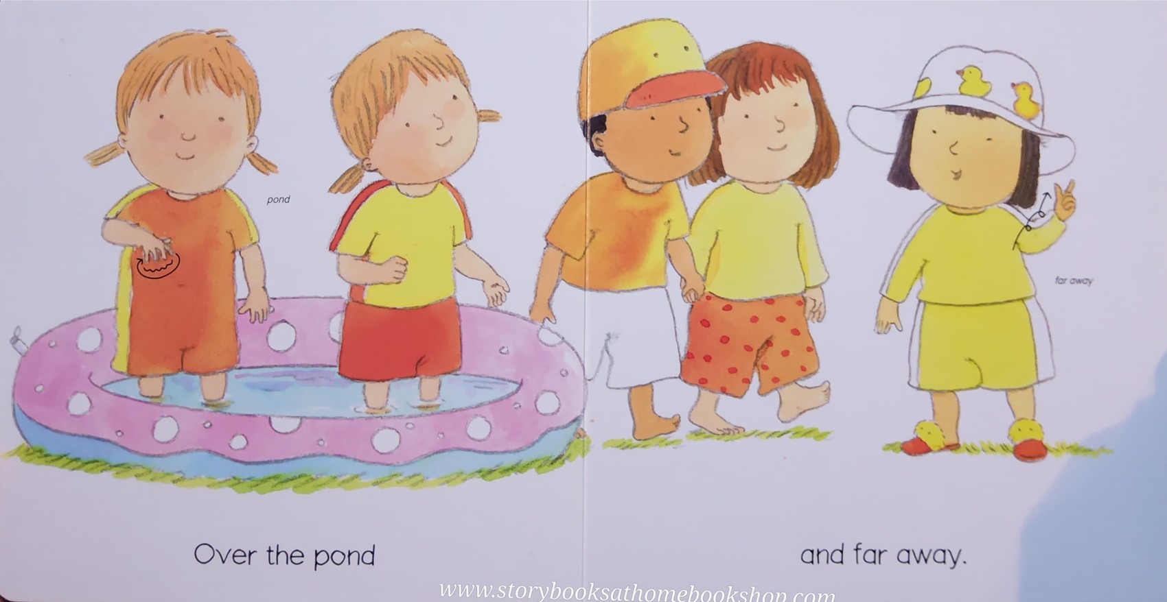 BOARD BOOK ** ♥️♥️FIVE LITTLE DUCKS♥️♥️