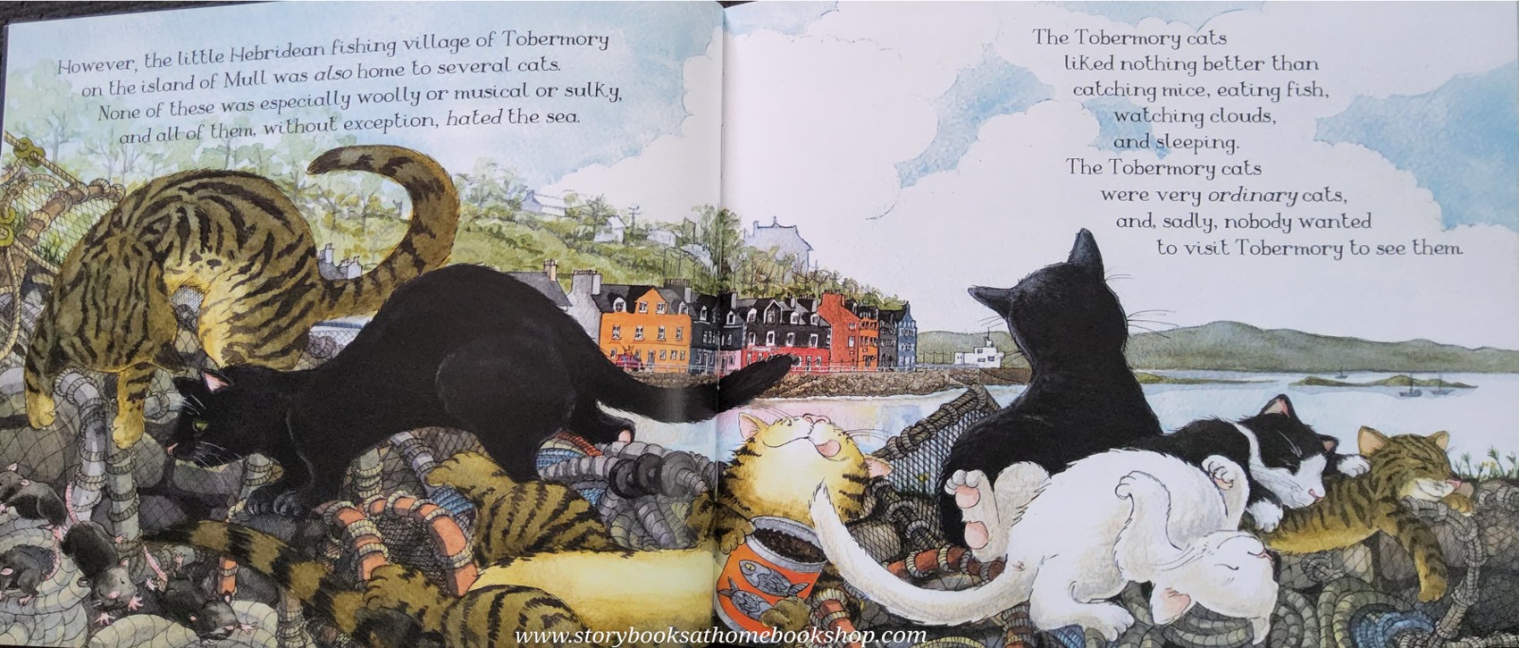 หนังสือนิทานปกอ่อน** 🍅THE TOBERMORY CAT BY DEBI GLIORI
