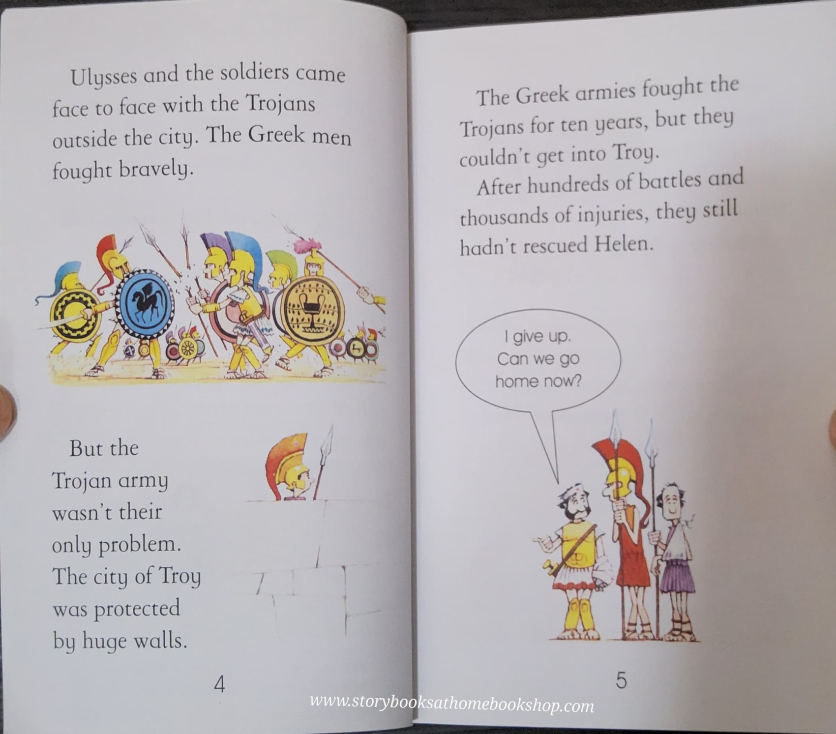 หนังสือนิทานปกอ่อน** 🍅🍓USBORNE YOUNG READING:THE AMZING ADVENTURES OF ULYSSES