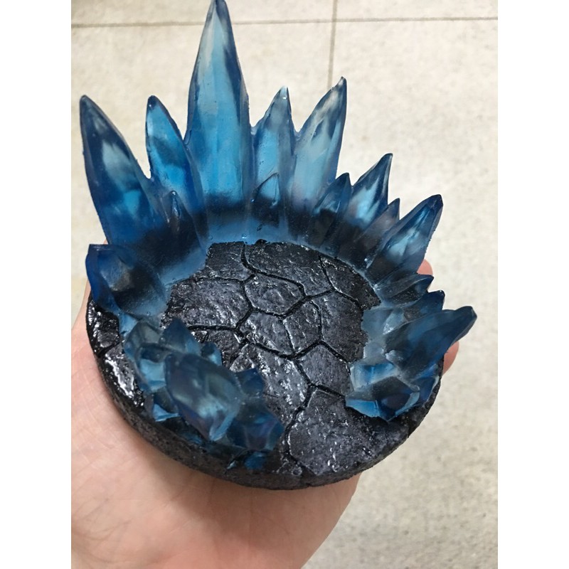 GK Resin Diorama Effect งานเรซิ่น ฐานเอฟเฟค ฉากพื้นอิฐเอฟเฟคผลึกแสง (มีไฟ)(สายเสียบUSB)