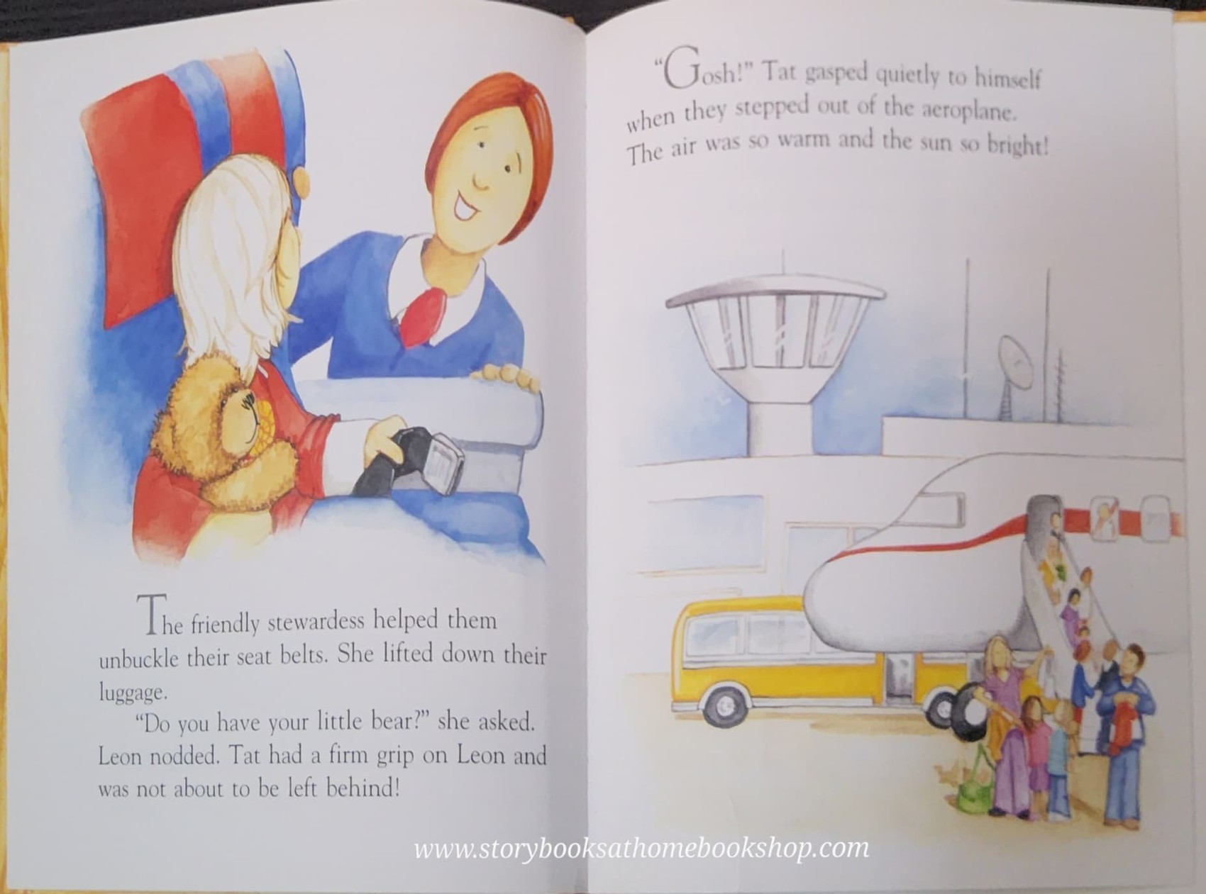 หนังสือนิทานปกแข็ง** ♥️ALICE'S BEAR SHOP: TAT'S PERFECT HOLIDAY BY RIKEY AUSTIN