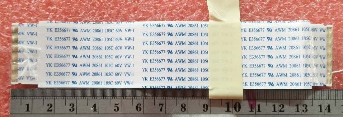 สายแพทีวี SKYWORTH สกายเวิร์ท ของแท้มือสองถอดจากเครื่องพร้อมใช้งาน รุ่น43UB5500