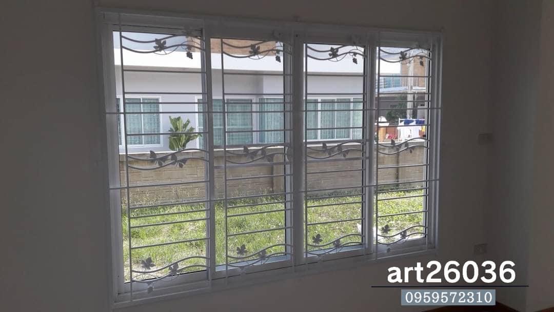 เหล็กดัดหน้าต่าง ลายสวย คุณภาพดี