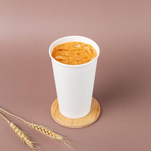 แก้วเครื่องดื่มเย็นเยื่อไผ่ 16 ออนซ์