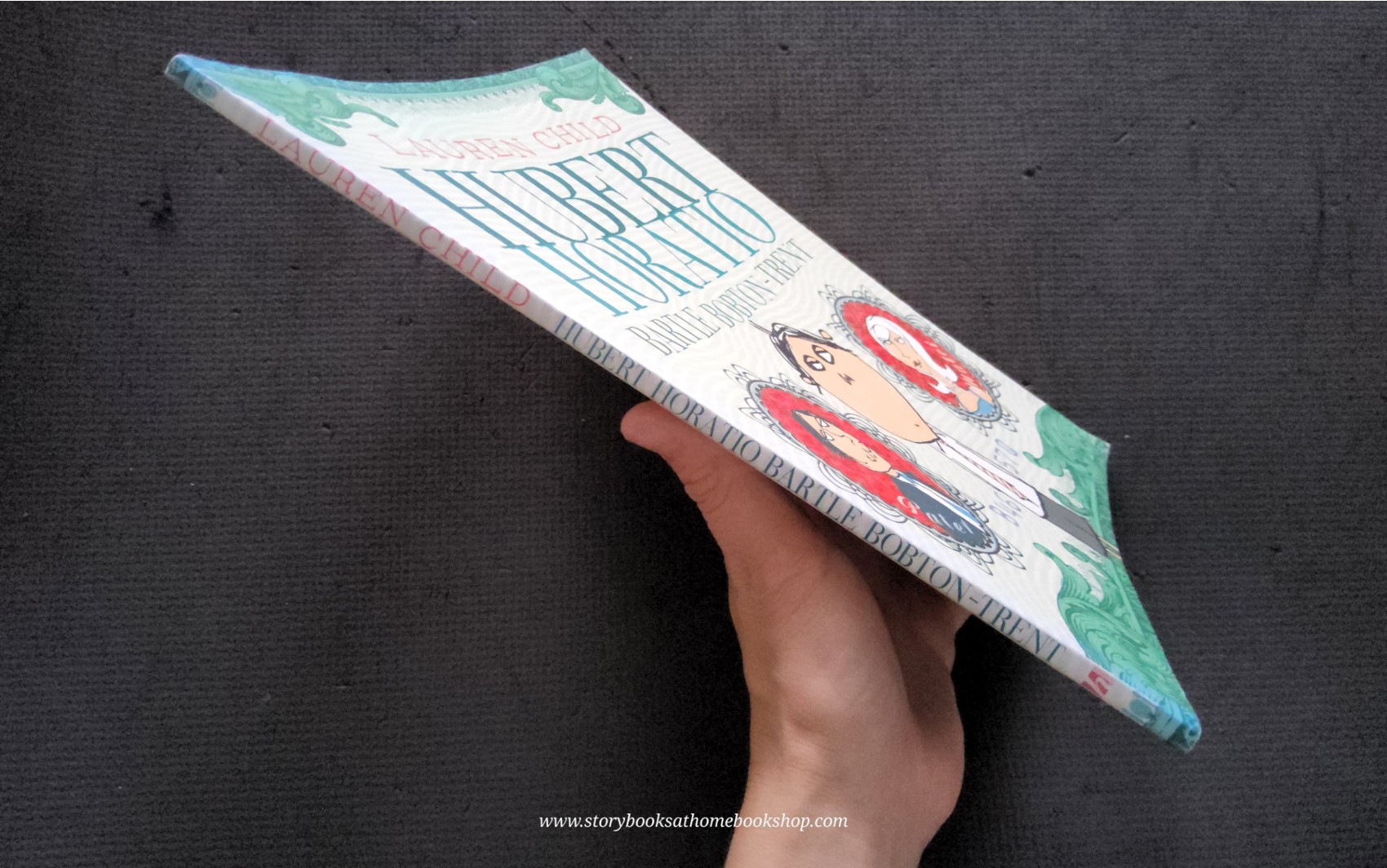 หนังสือนิทานปกอ่อน** 🍅HUBERT HORATIO BARTLE BOBTON-TRENT BY LAUREN CHILD