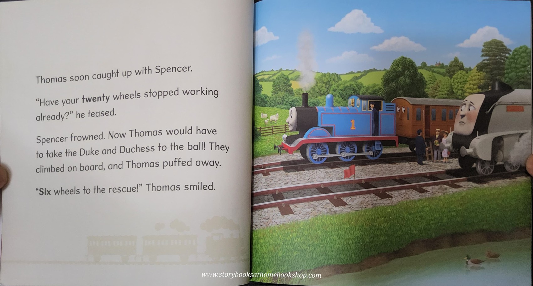 หนังสือนิทานปกอ่อน** 🍅🍅THOMAS&FRIENDS: THOMAS' TRUSTY WHEELS