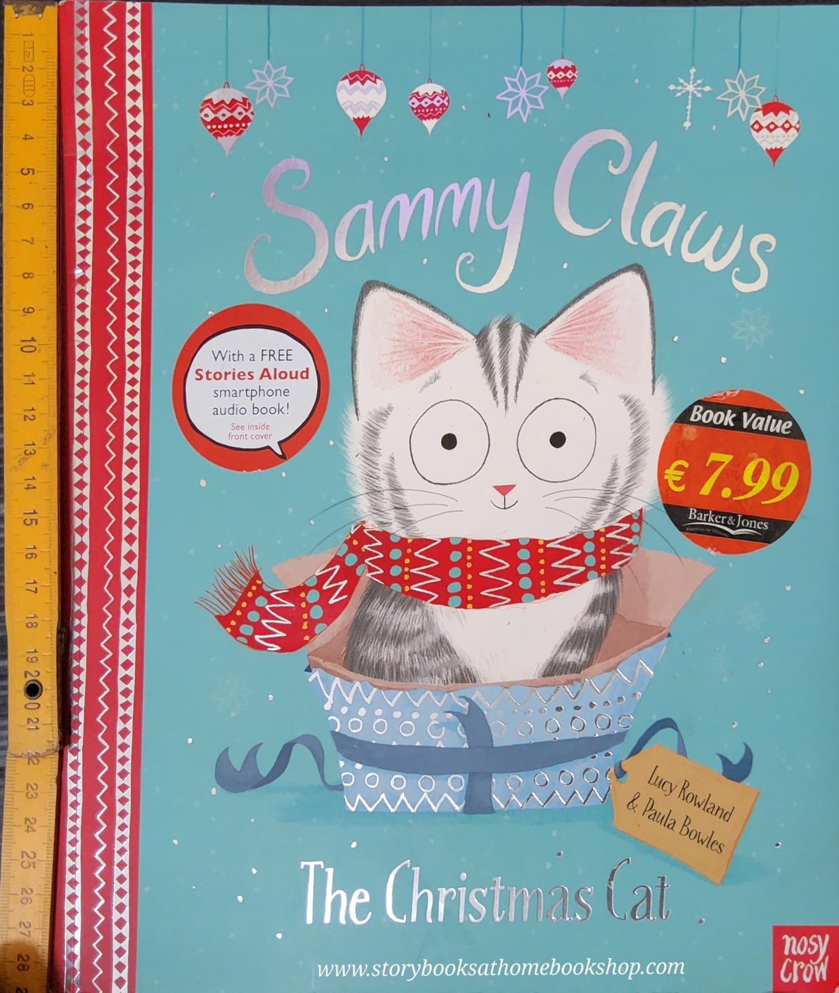 หนังสือนิทานปกอ่อน** ♥️SAMMY CLAWS THE CHRISTMAS CAT