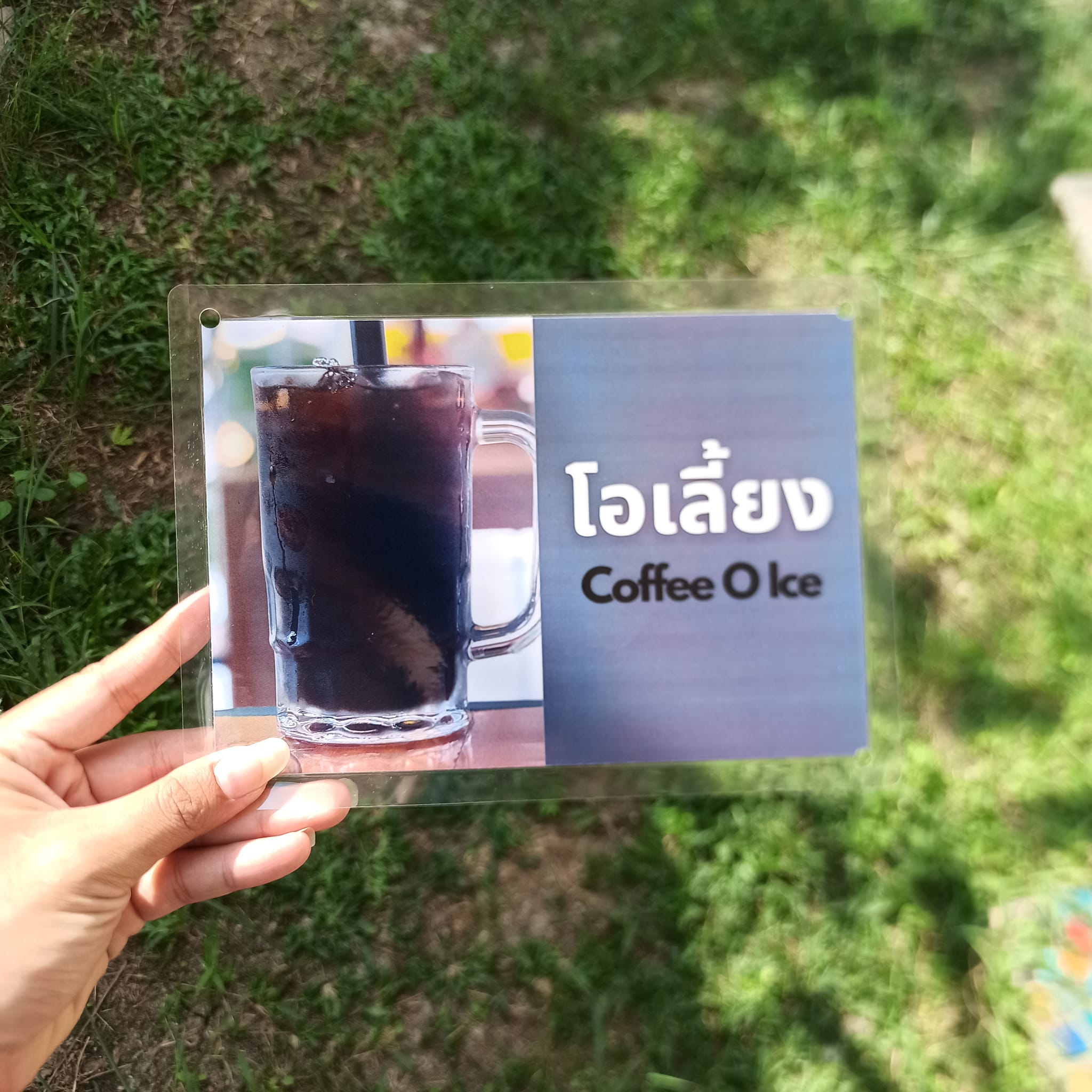 ชุดป้ายเมนูเครื่องดื่ม A5 (7 เมนู กาแฟ,มะนาว,โกโก้,โอเลี้ยง,นมเย็น,ชาเขียว,ชาไทย) พร้อมดีไซน์สดใส ครบทุกเมนูยอดนิยม