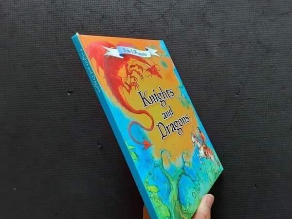 หนังสือนิทานปกแข็ง** 🍅🍅3 in 1 Treasuries:Knights and Dragons