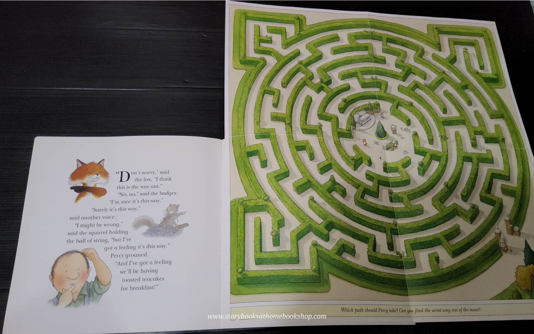 หนังสือนิทานปกอ่อน ** 🍅🍓The Secret Path by NICK BUTTERWORTH