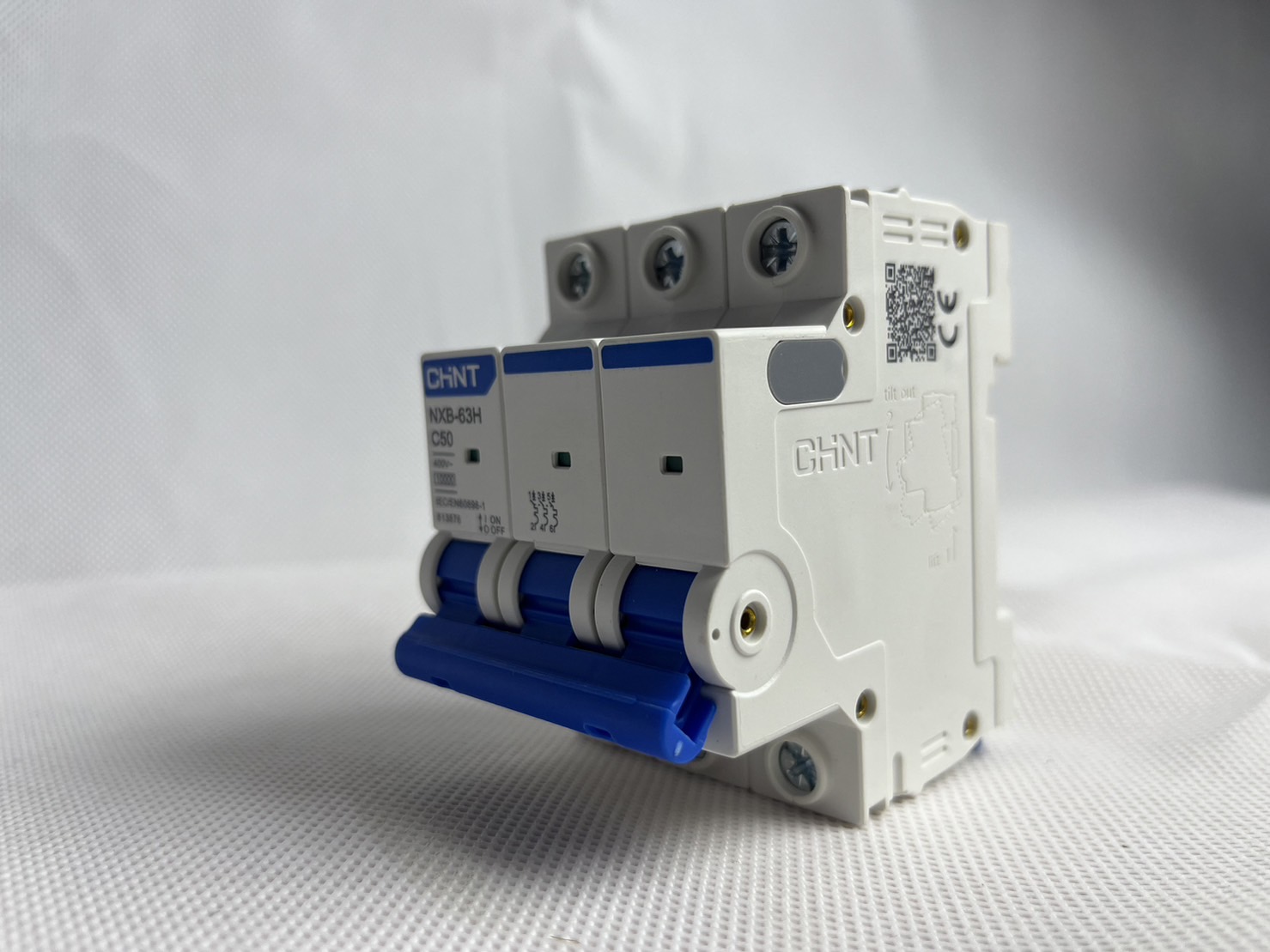 MCB เบรกเกอร์ขนาดเล็ก เบรกเกอร์ลูกย่อย Miniature Circuit Breakers 3P 50A (Ic10KA)