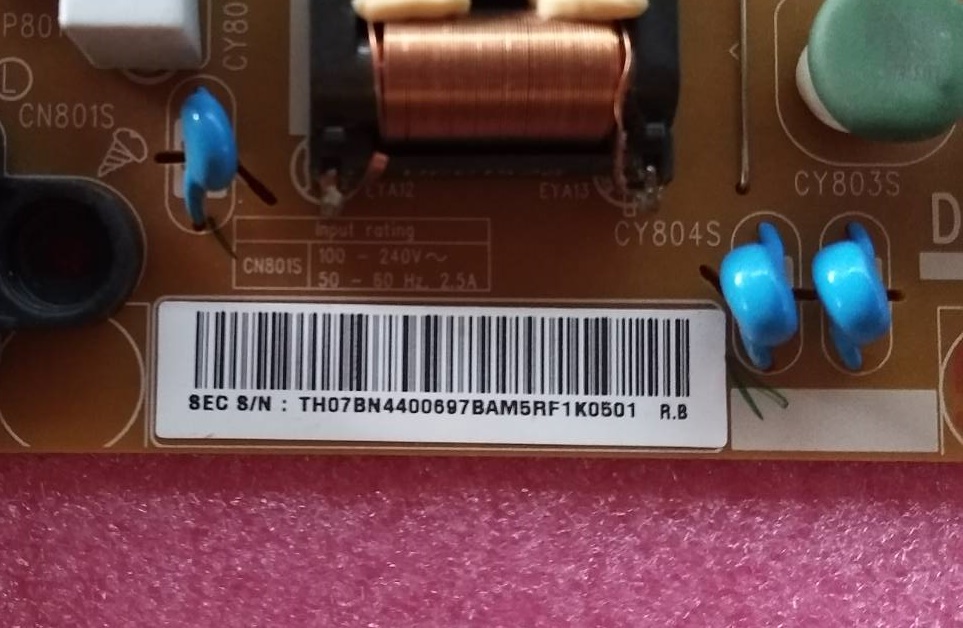 เพาเวอร์ซัพพลายทีวีซัมซุง/ภาคจ่ายไฟทีวีซัมซุง (Power Supply TV SAMSUNG) อะไหล่แท้/มือสองพร้อมใช้งาน รุ่น UA32H5500AKXMR :UA32H5500AKXXT :UA32H5100AKXMR :UA32H5100AKXXT พาร์ท BN44-00697B :BN44-00697C