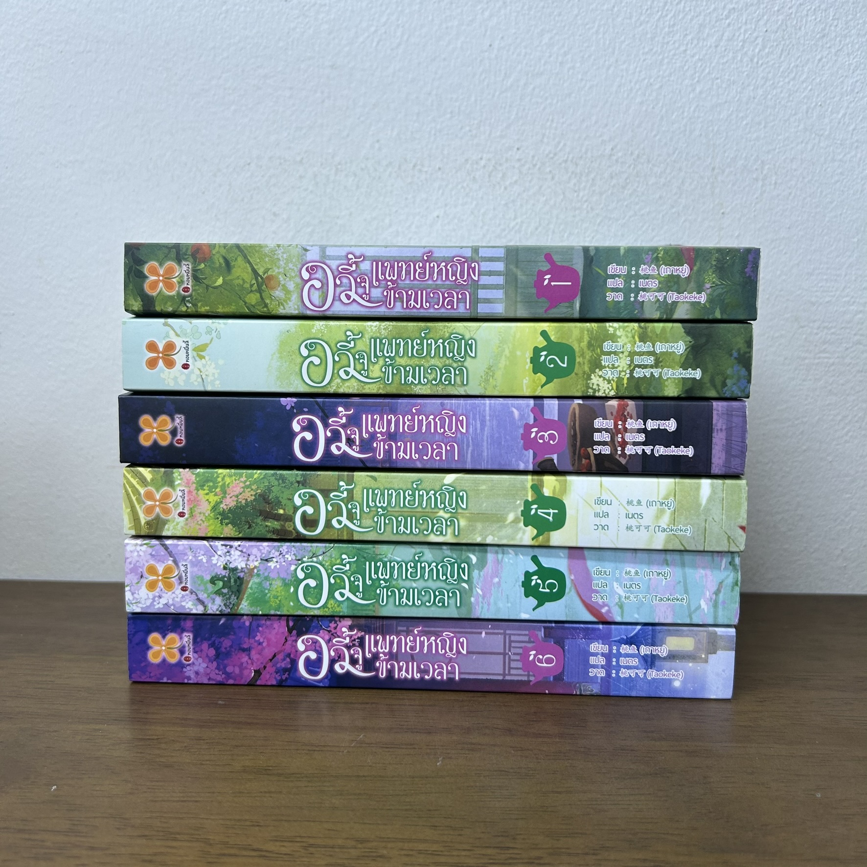 อวี้จู แพทย์หญิงข้ามเวลา เล่ม 1-6 จบ ครบชุด ... Tao Yu เถาหยู่ (มือสอง) นิยาย โรแมนติก แปลจีน หอมหมื่นลี้