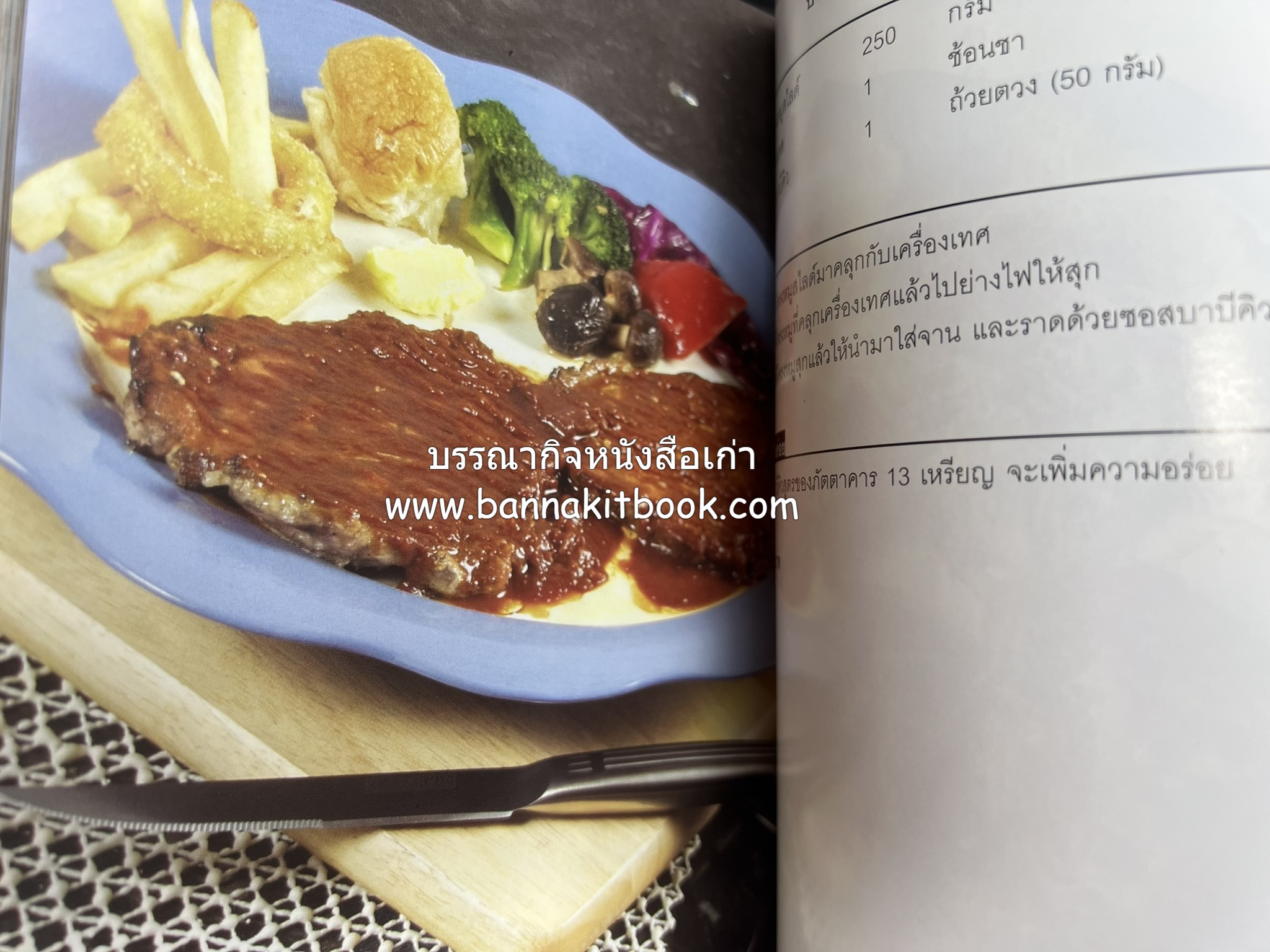 118 เมนูเด็ด ภัตตาคาร 13 เหรียญ (สูตรและวิธีทำอาหารตำหรับ 13 เหรียญ) โดย : สมชาย นิติวนะกุล ผู้ก่อตั้งและเจ้าของภัตตาคาร 13 เหรียญ.