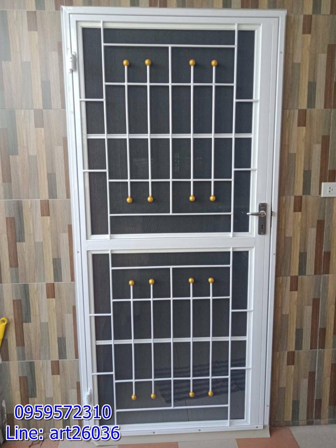 ติดตั้งเหล็กดัด หน้าต่าง ประตู มุ้งลวด