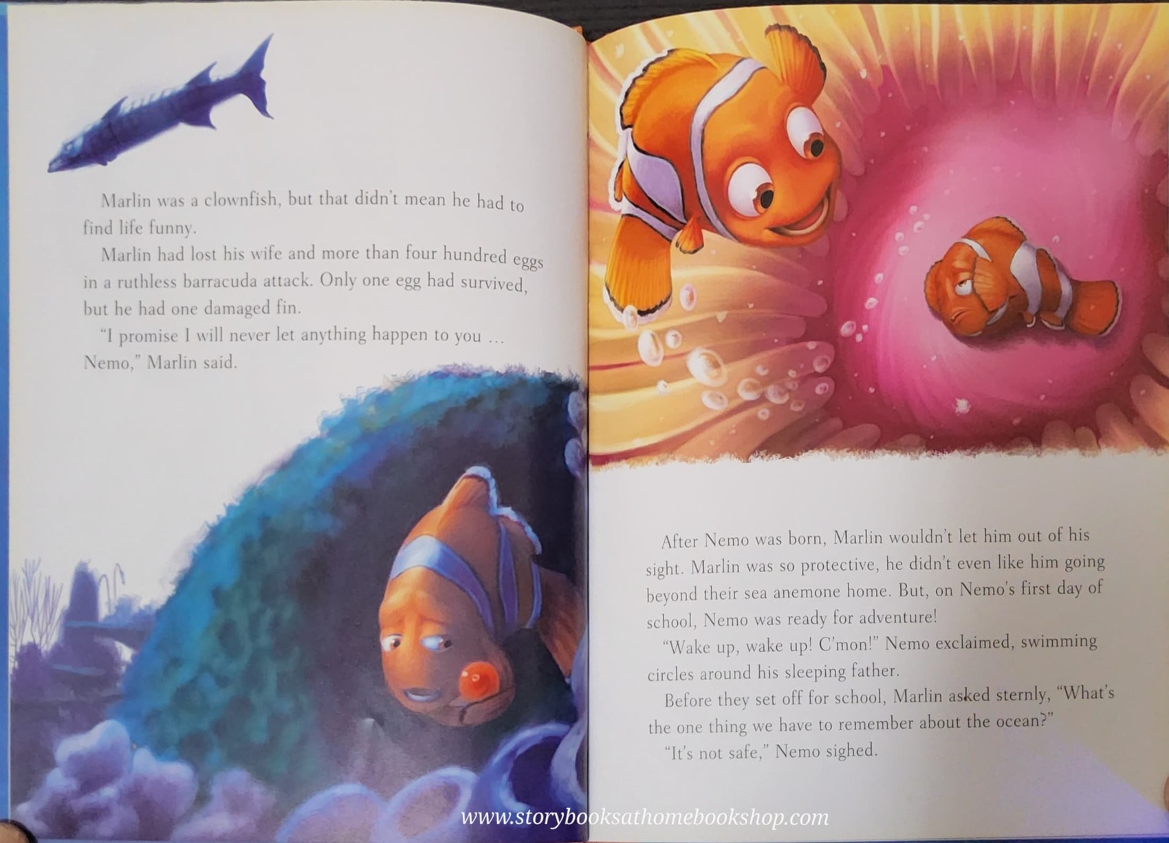 หนังสือนิทานปกแข็ง** 🍅🍓DISNEY PIXAR FINDING NEMO