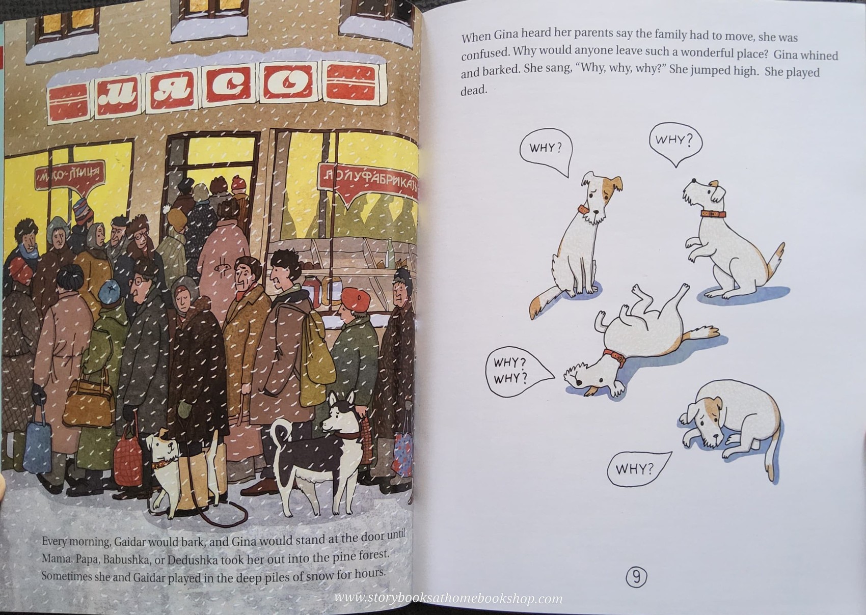 หนังสือนิทานปกอ่อน** 🍅GINA FROM SIBERIA