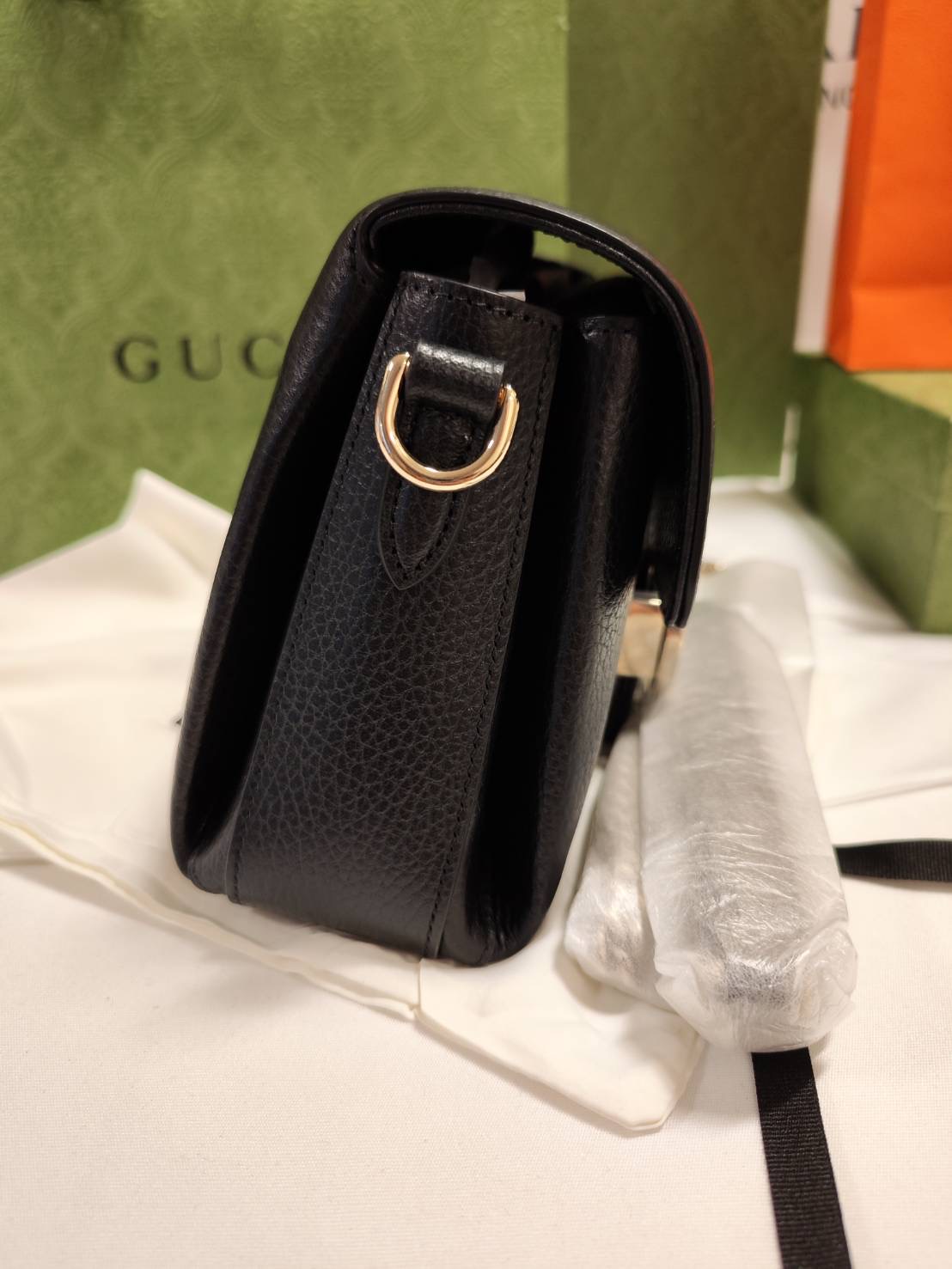 New GUCCI Interlocking Shoulder Bag mini size ใบเล็กน่ารัก
