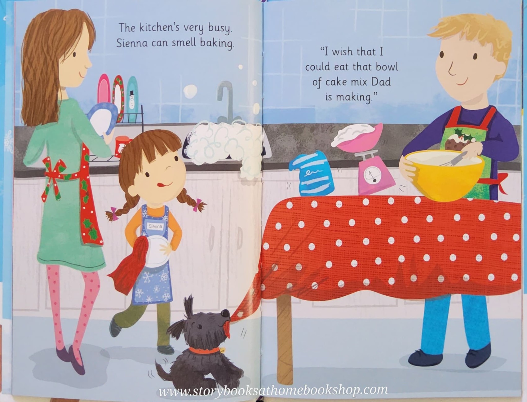 หนังสือนิทานปกแข็ง** 🍅🍓SIENNA'S CHRISTMAS WISH