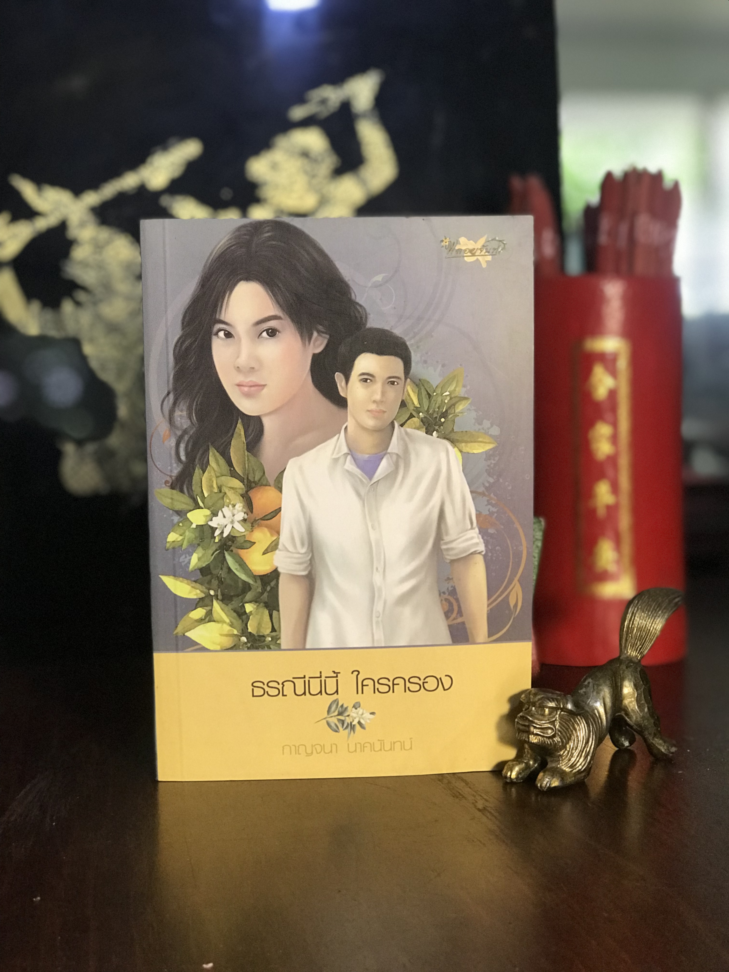 ธรณีนี่นี้ ใครครอง ผู้เขียน: กาญจนา นาคนันทน์ สำนักพิมพ์: พลอยจันทร์ | H11