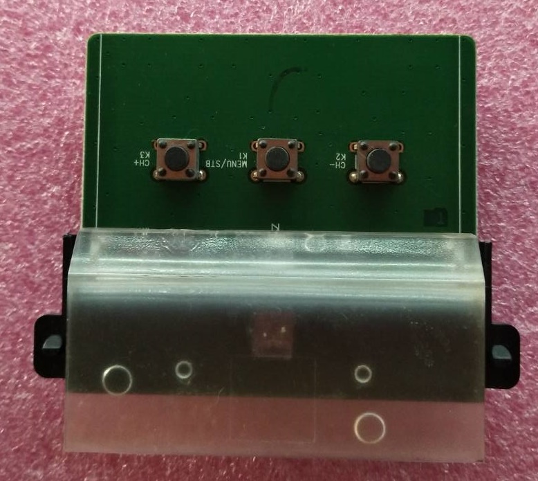 สวิตซ์/คีย์กดทีวี TCL (ทีซีแอล) ของแท้ถอดจากเครื่อง ใช้กับรุ่น LED65E7800 พาร์ท 40-32D29B-KEB1LG