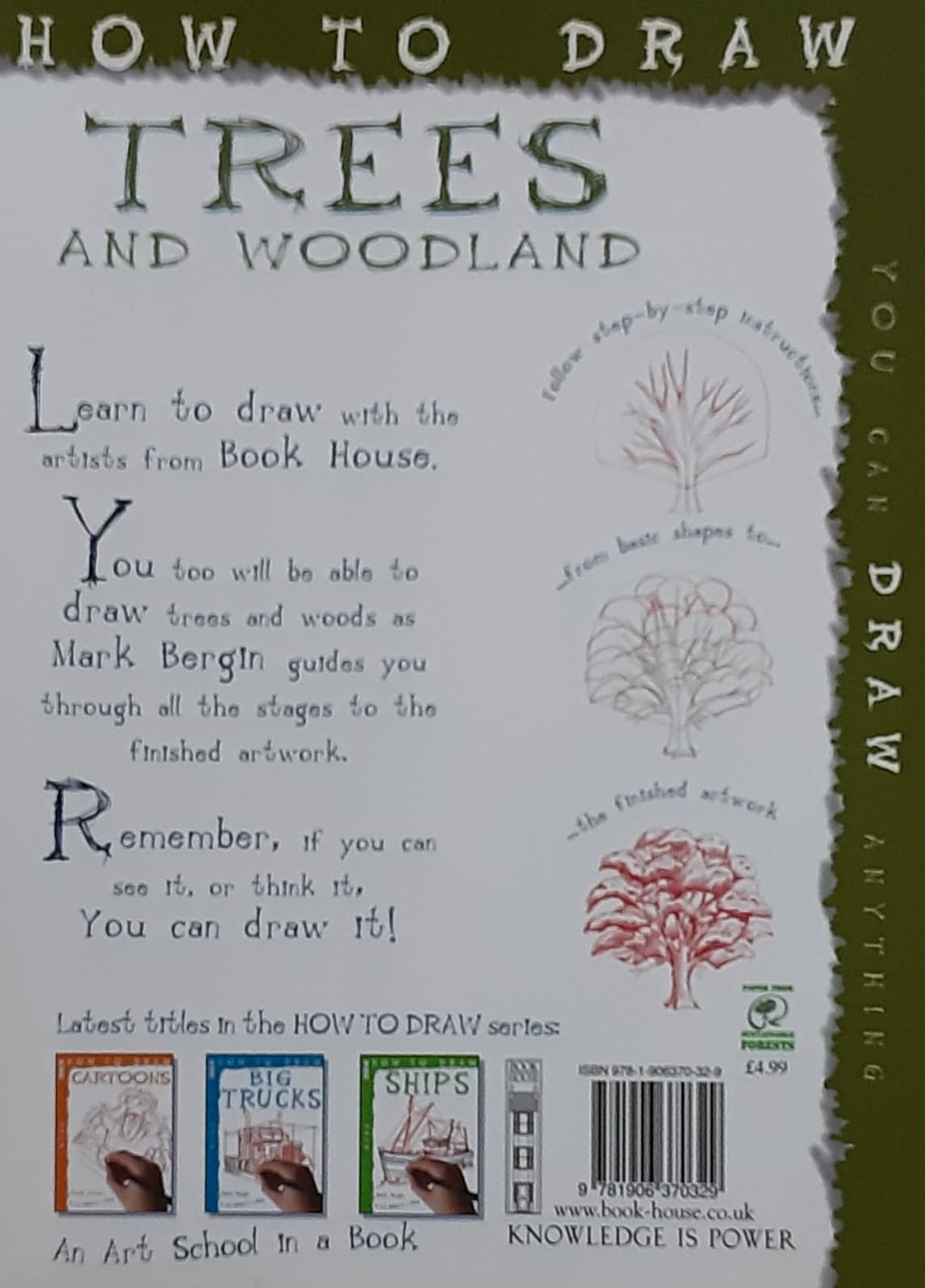DRAWING BOOK** 🍅🍓HOW TO DRAW TREES AND WOODLAND
