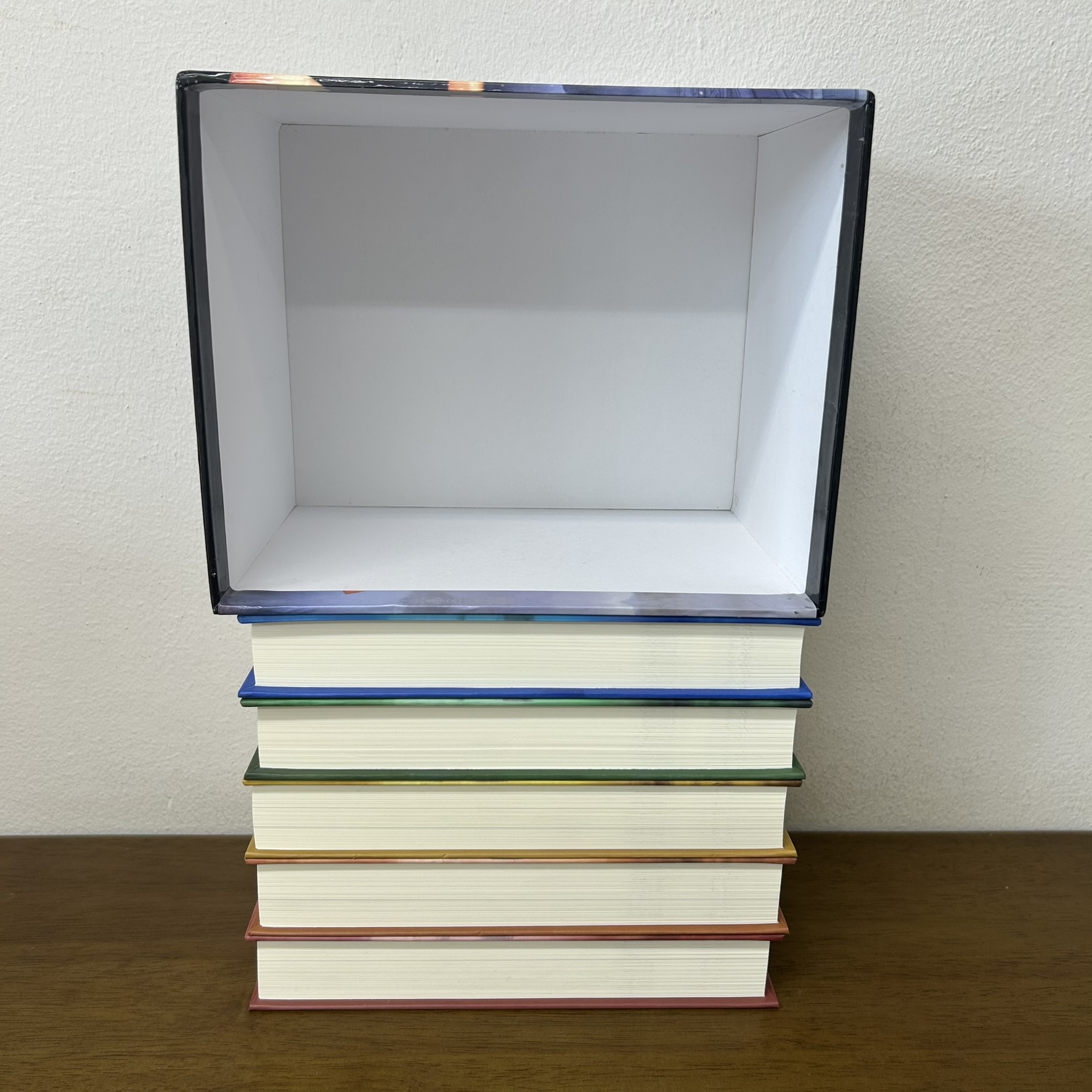 BOXSET ผลาญ ปกแข็ง เล่ม 1-5 จบ ครบชุด ... เชียนซานฉาเค่อ Qian Shan Cha Ke (มือสอง) นิยาย แปลจีน ห้องสมุด