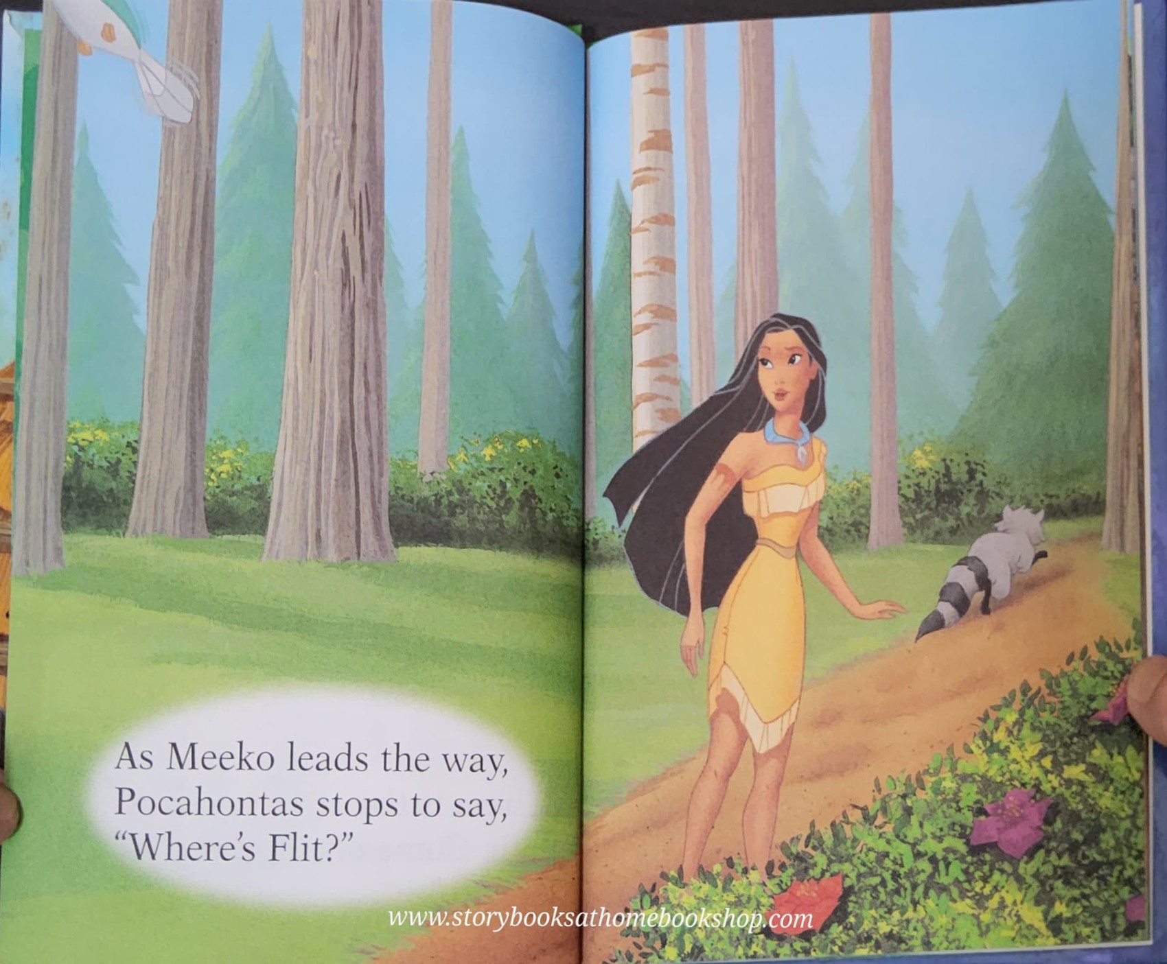 หนังสือนิทานปกแข็ง** ♥️FIRST READERS: DISNEY'S POCAHONTAS WHERE'S FLIT?