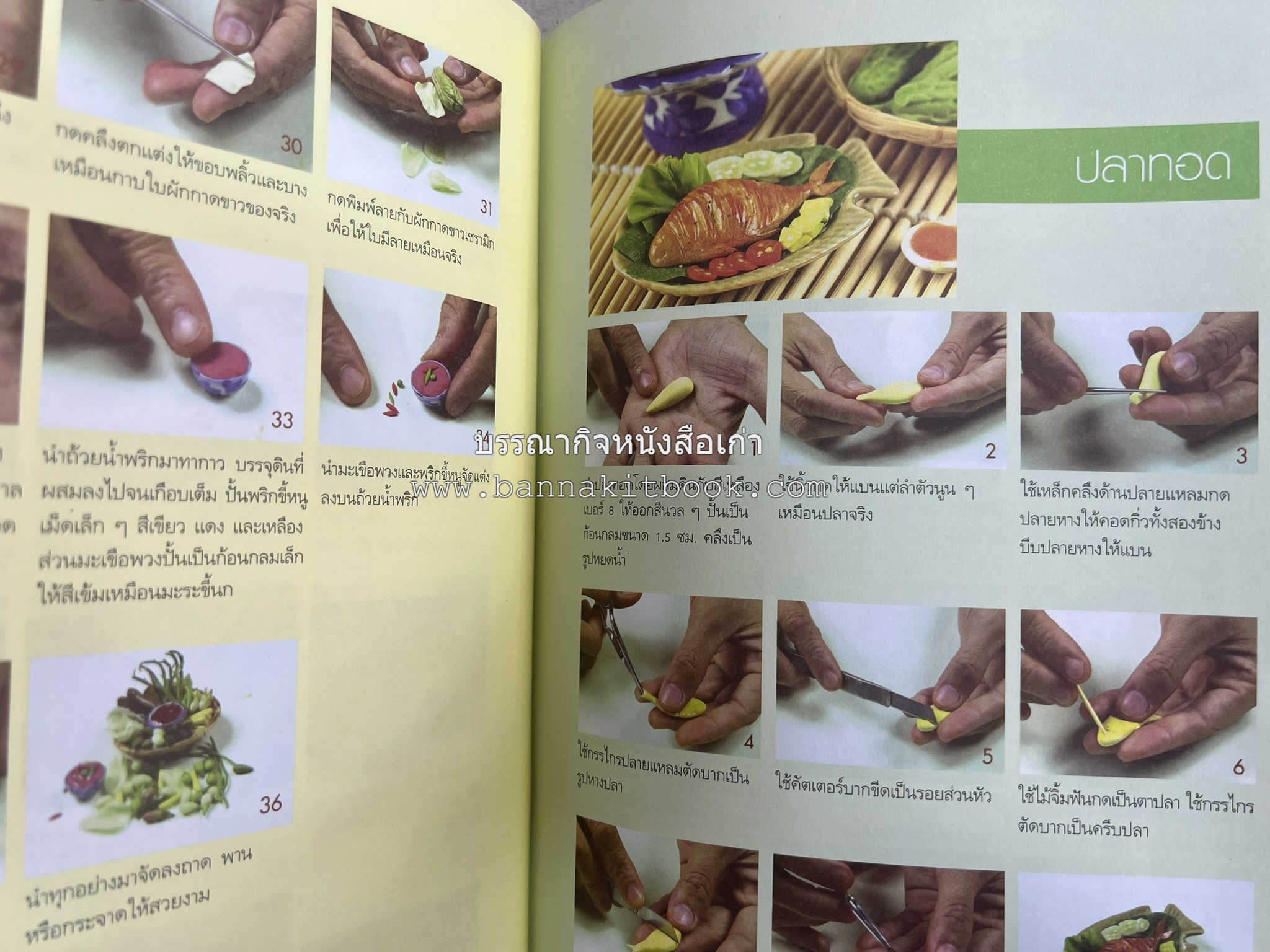 อาหารจิ๋วจากดิน : งานศิลป์จากดินปั้น โดย : อ.อุไร บุญลาโภ.