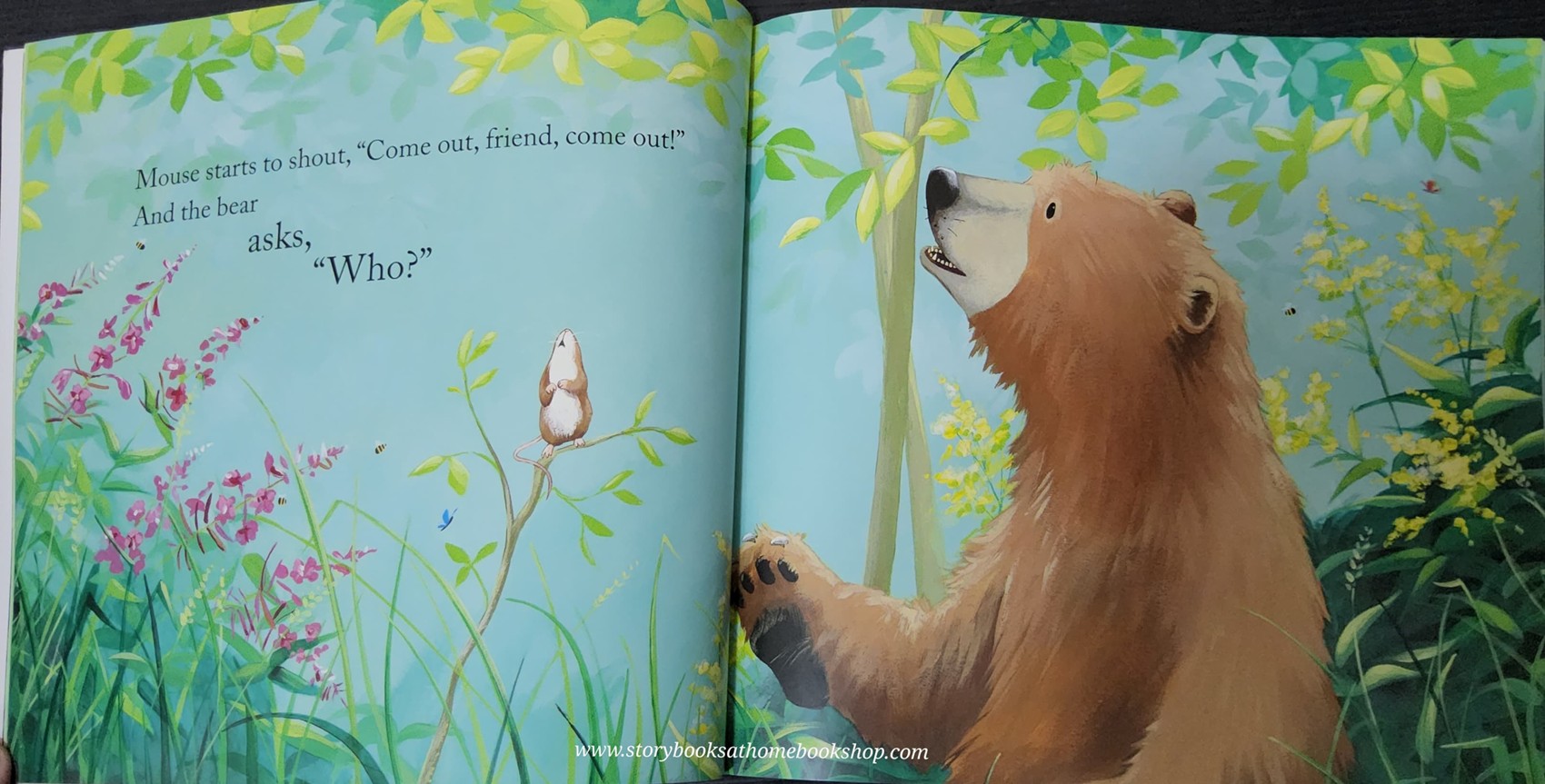 หนังสือนิทานปกอ่อน** ♥️BEAR'S NEW FRIEND BY KARMA WILSON