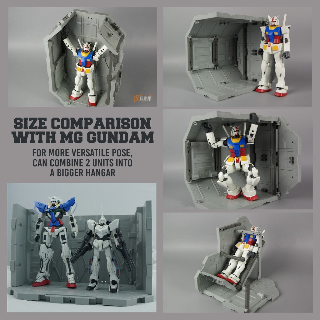 H hangar Octagon Gundam Base ฐาน โรงเก็บ กันดั้ม