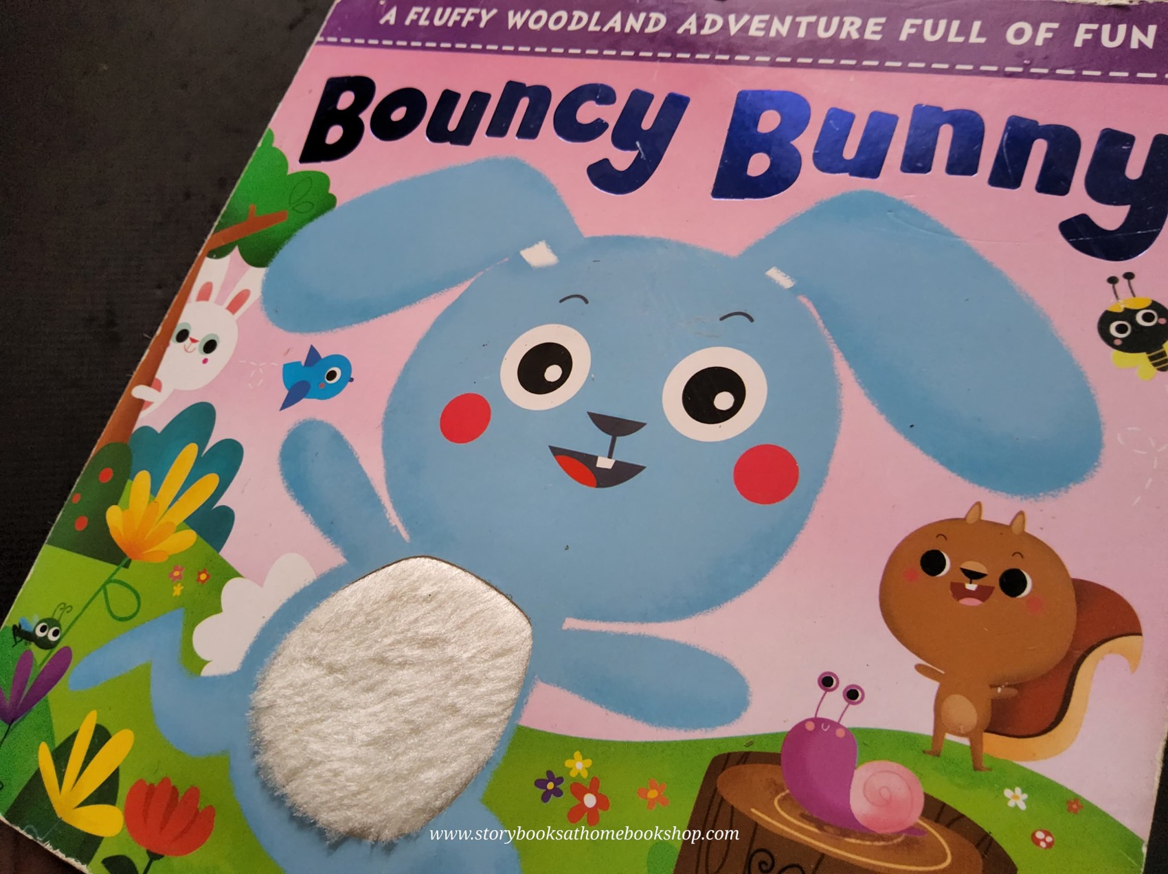 TOUCH AND FEEL Board Book** 🍅🍓BOUNCY BUNNY