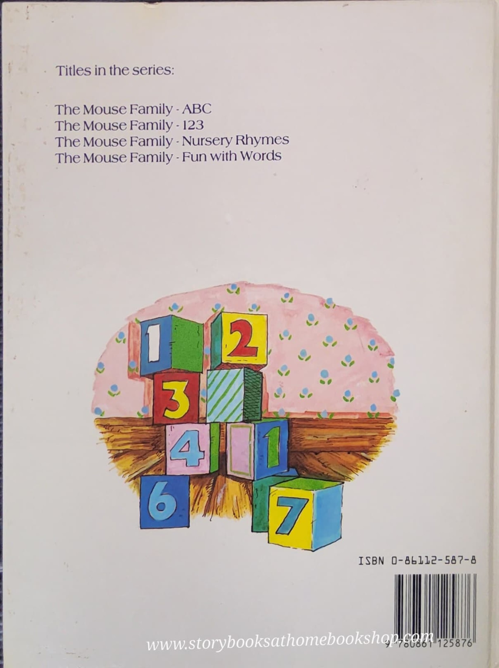 หนังสือนิทานปกแข็ง** 🍅🍓THE MOUSE FAMILY 123