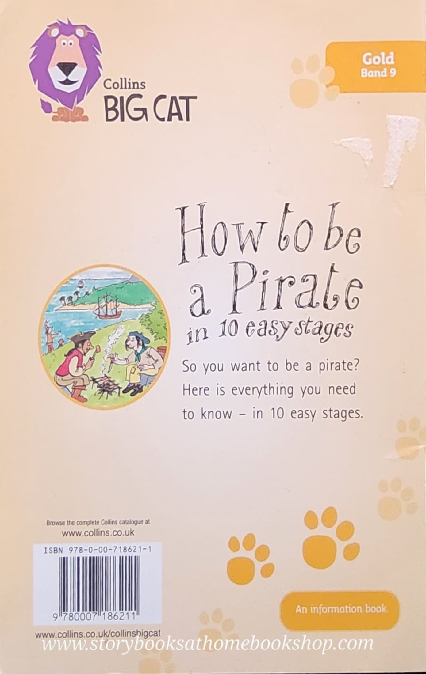 หนังสือนิทานปกอ่อน** ♥️HOW TO BE A PIRATE IN 10 EASY STAGES