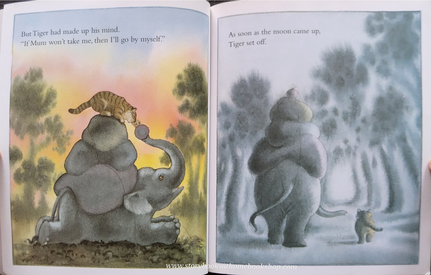 หนังสือนิทานปกอ่อน** 🍅🍅A NEW HOME FOR TIGER BY JOAN STIMSON