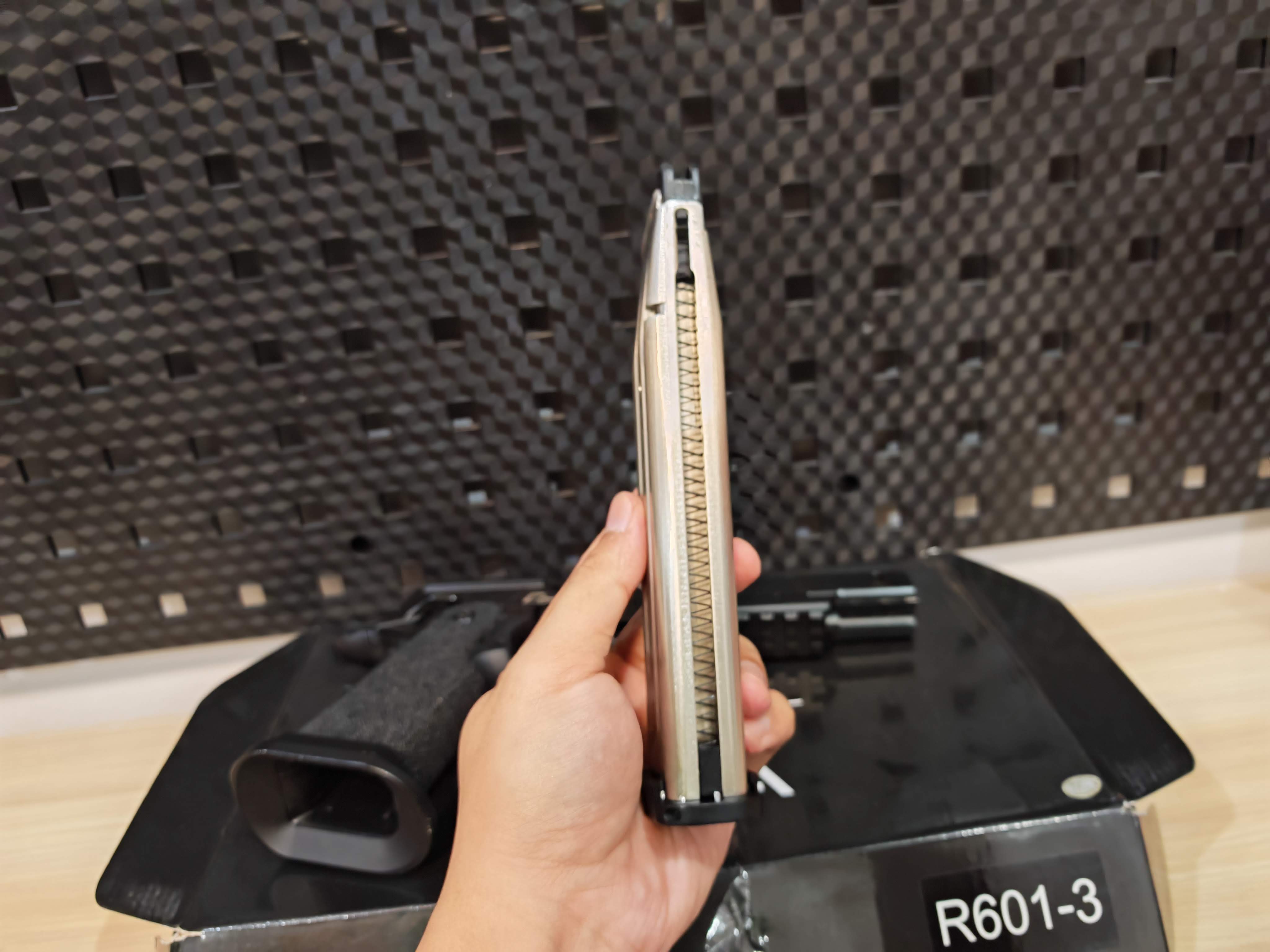 Army Armament R601-3 TTI Combat Master Alpha GBB BB Gun บีบีกัน Airsoft Gun ปืนอัดลม ปืนสั้นแก๊ส มือสอง