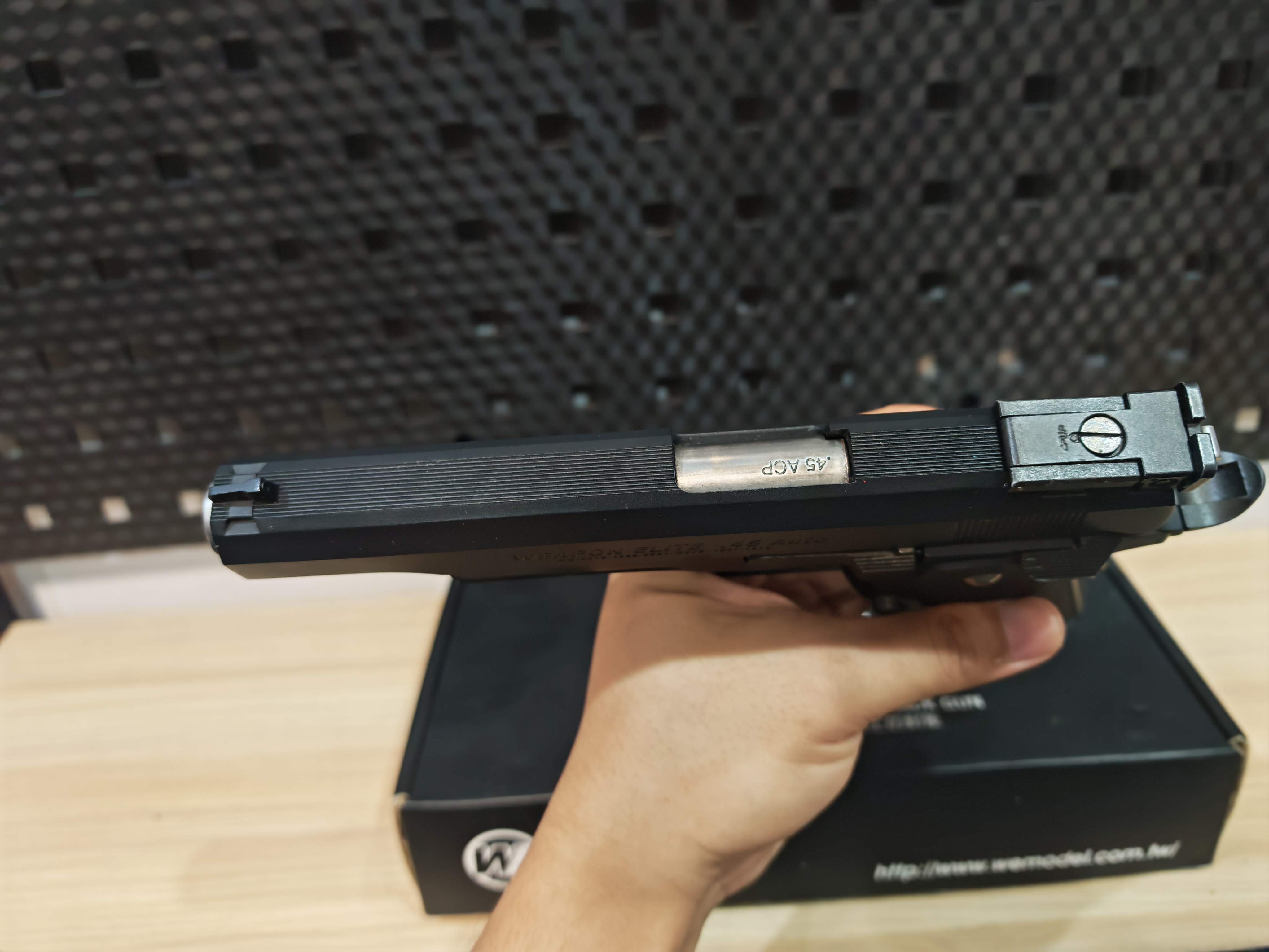 WE Hi Capa 5.1 R-VERSION GBB BB Gun บีบีกัน แบบแก๊ส ปืนอัดลม Airsoft Gun มือสอง