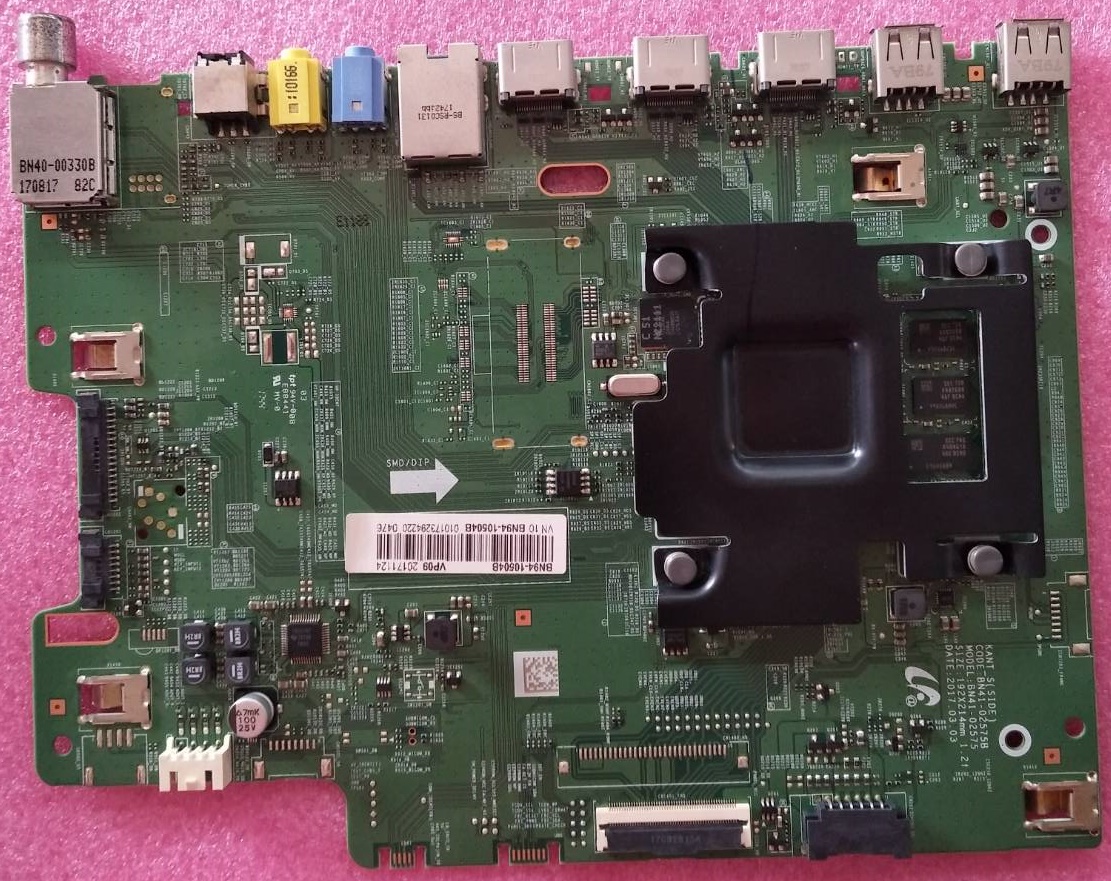 เมนบอร์ดทีวีซัมซุง/อะไหล่ทีวีซัมซุง(Mainboard TV SAMSUNG) ของแท้ถอดจากเครื่อง รุ่น UA43M5500AK UA49M6300AK UA55M6300AK UA49M5500AK UA55M5500AK ใช้ได้กับพาร์ทที่ระบุไว้ด้านล่าง)