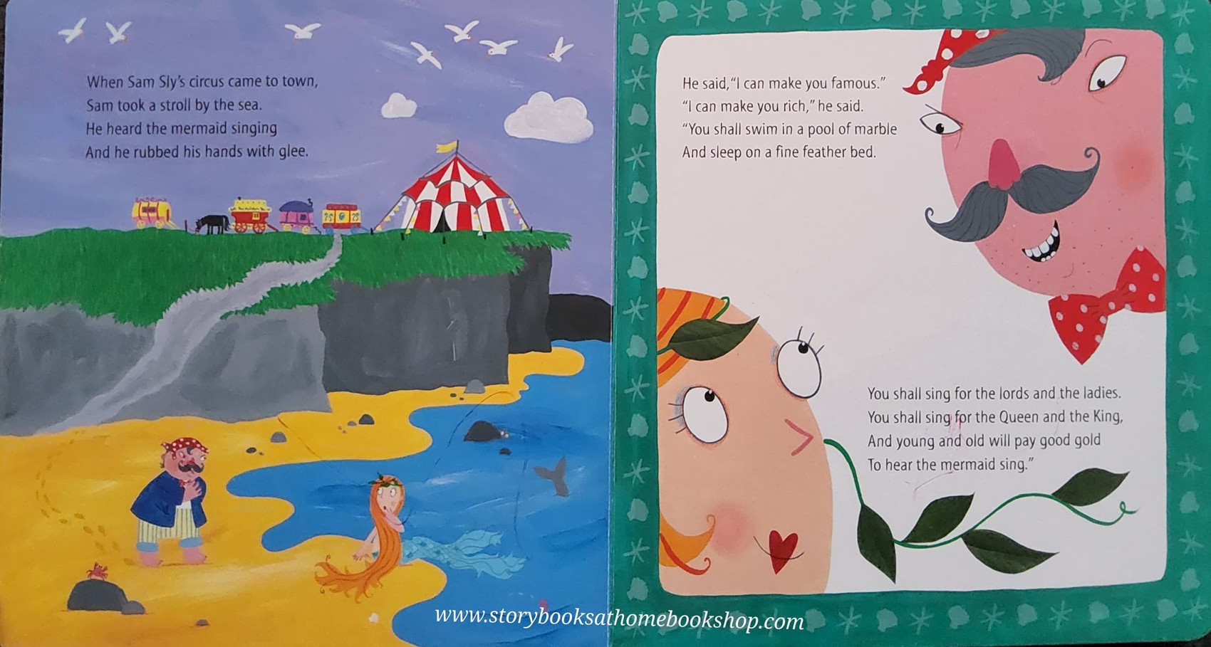 BOARD BOOK ** ð
THE SINGING MERMAID BY JULIA DONALDSON.LYDIA MONKSð