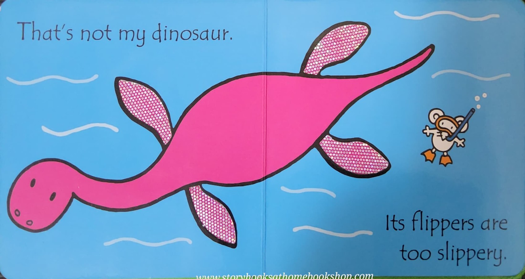 TOUCH AND FEEL BOARD BOOK** ♥️USBORNE TOUCHY-FEELY BOOKS:THAT'S NOT MY DINOSAUR...