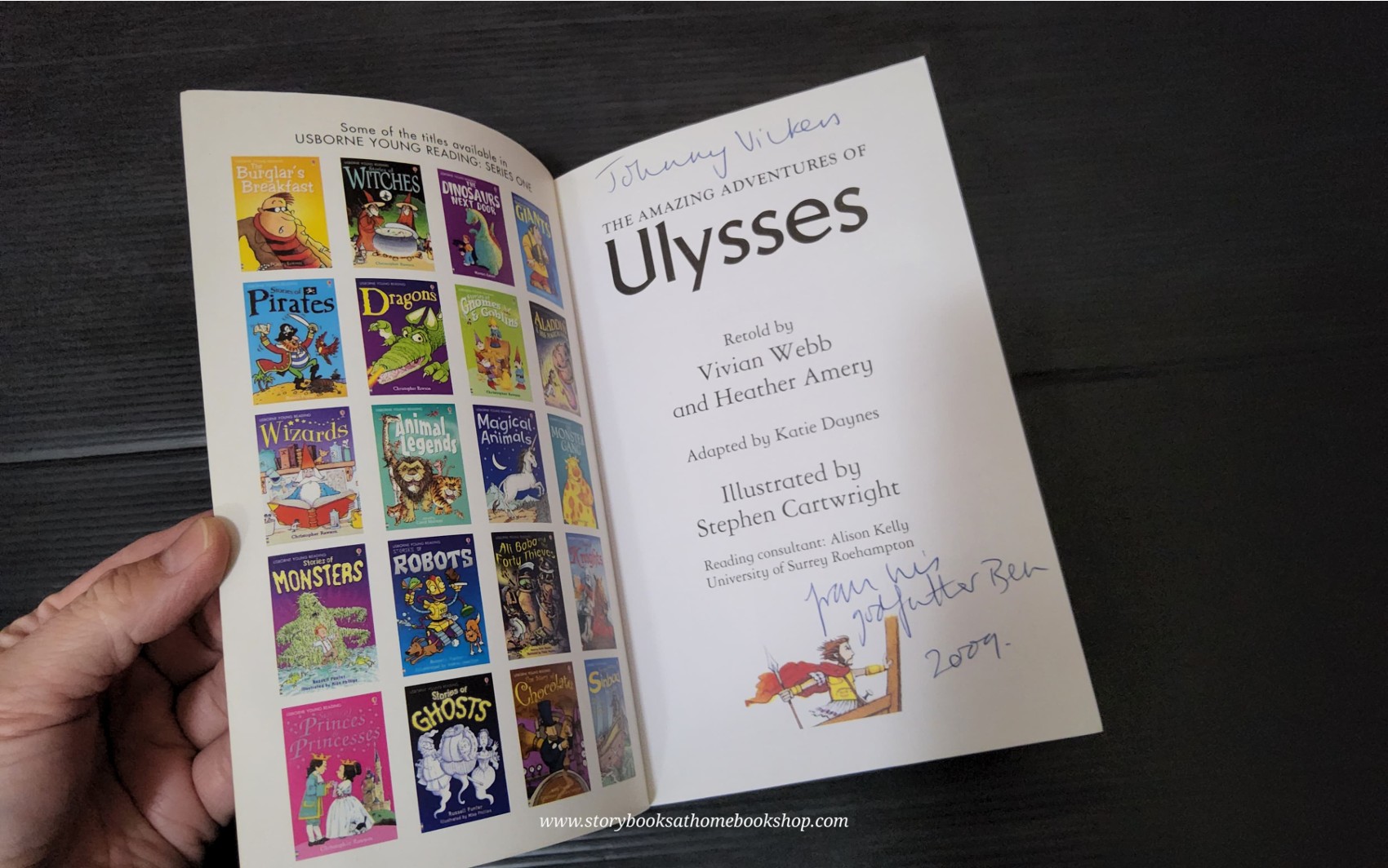หนังสือนิทานปกอ่อน** 🍅🍓USBORNE YOUNG READING:THE AMZING ADVENTURES OF ULYSSES