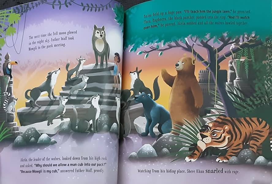 หนังสือนิทานปกอ่อน** 🍓🍓THE JUNGLE BOOK