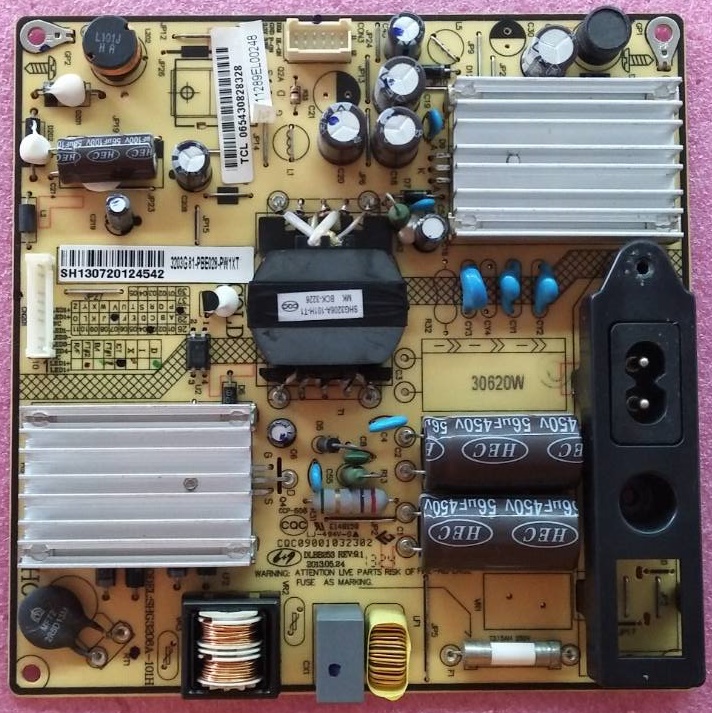 ซับพลายทีวี ทีซีแอลTCL อะไหล่มือสองถอดจากเครื่อง ใช้กับรุ่น LED29F2300 พาร์ทบอร์ด SHG3206A-101H