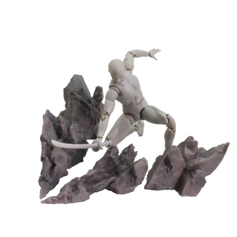 เอฟเฟคผ่าหิน โมเดล ฟิกเกอร์ ฟิกม่า Cut Stone Effect Model Figure Figma