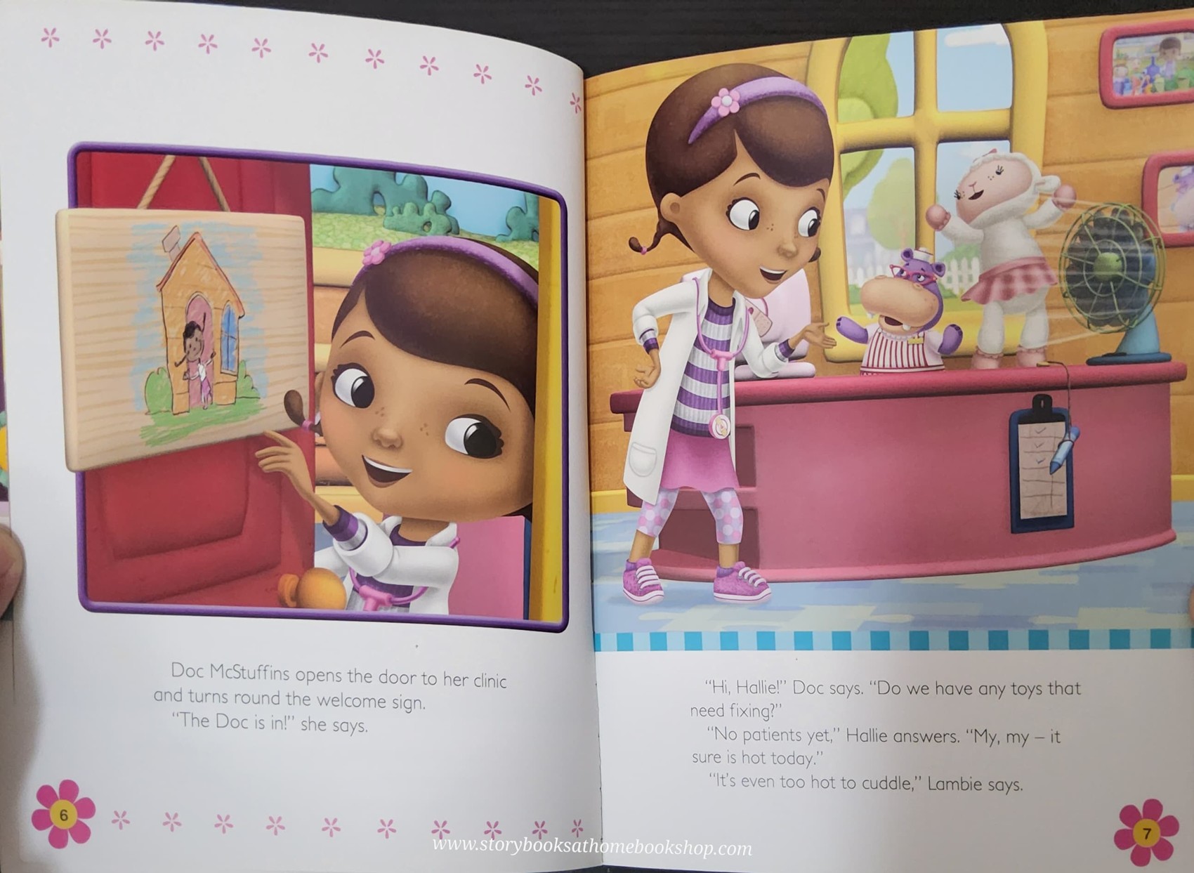 หนังสือนิทานปกอ่อน** 🍅🍓DISNEY JUNIOR DOC McSTUFFINS:LENNY'S CHECK-UP