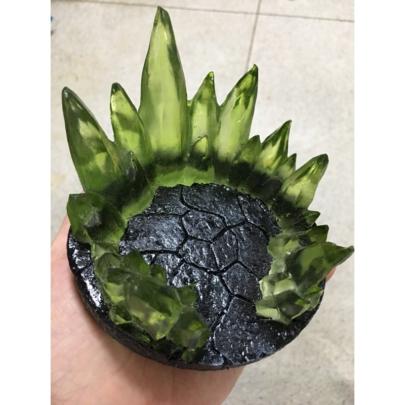 GK Resin Diorama Effect งานเรซิ่น ฐานเอฟเฟค ฉากพื้นอิฐเอฟเฟคผลึกแสง (มีไฟ)(สายเสียบUSB)