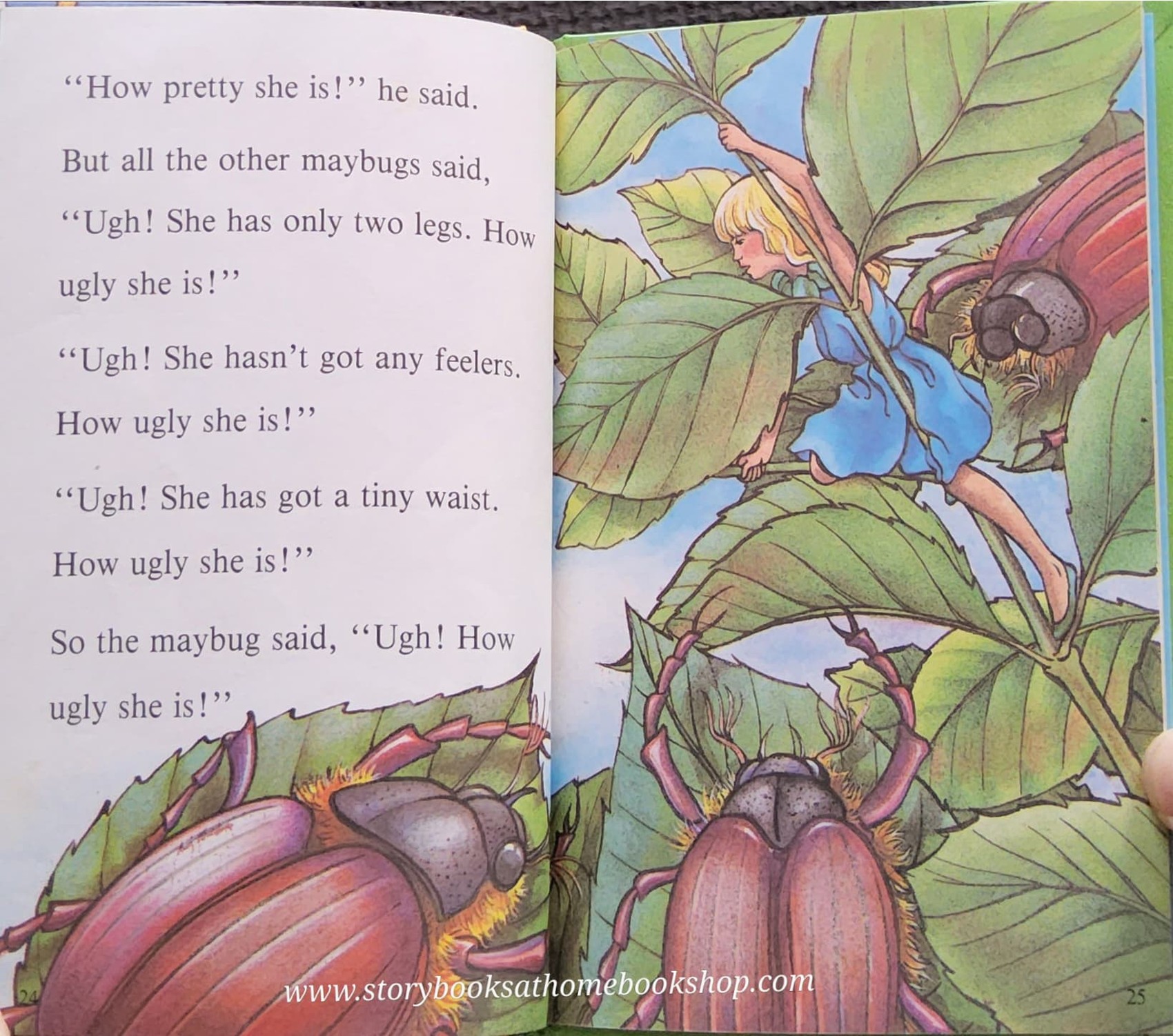 หนังสือนิทานปกแข็ง ** ♥️♥️WELL-LOVEDE TALES THUMBELINA