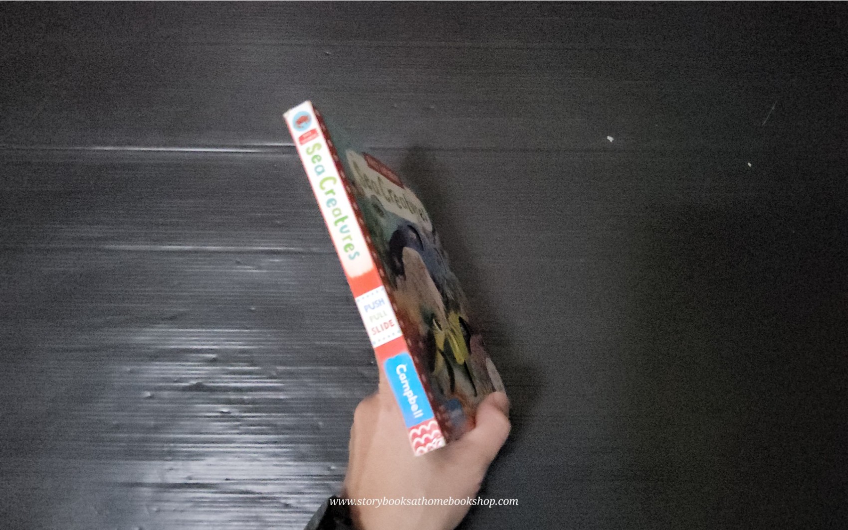 PUSH PULL SLIDE Board Book** 🍅🍓FIRST EXPLORERS SEA CREATURES