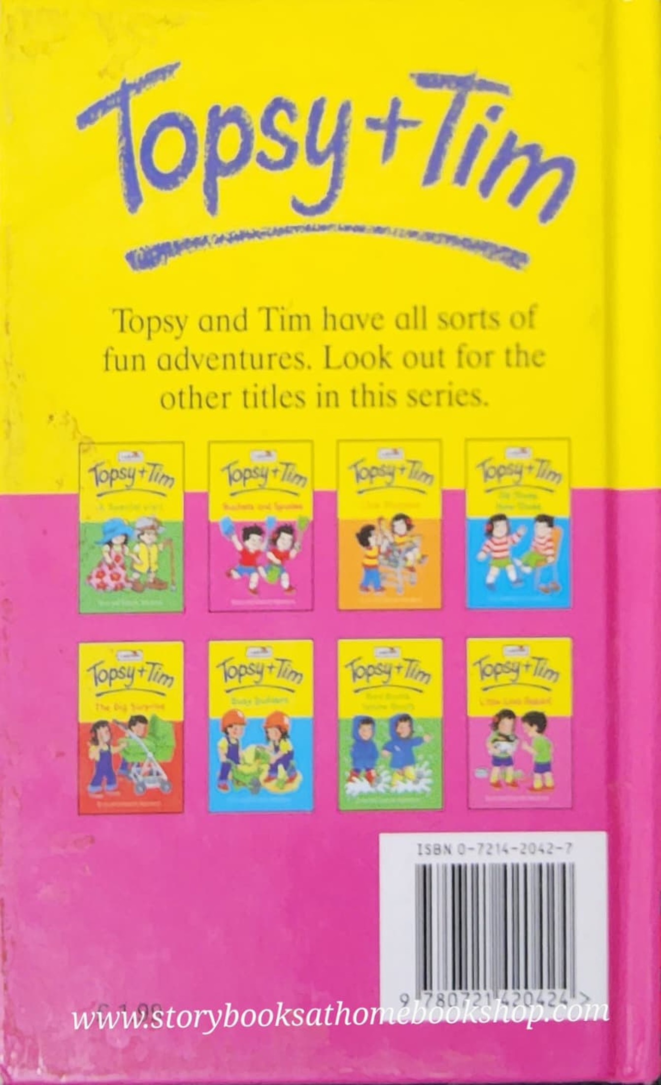 หนังสือนิทานปกแข็ง** ♥️♥️TOPSY+TIM:BUCKETS AND SPADES