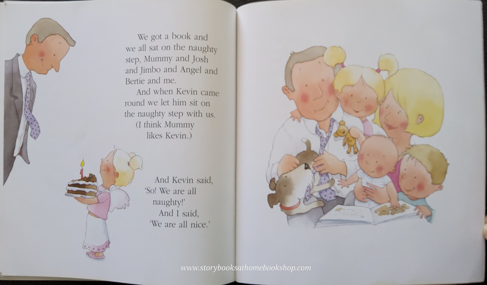 หนังสือนิทานปกอ่อน ** 🍅🍓WE ARE WEARING OUT THE NAUGHTY STEP BY MICK INKPEN